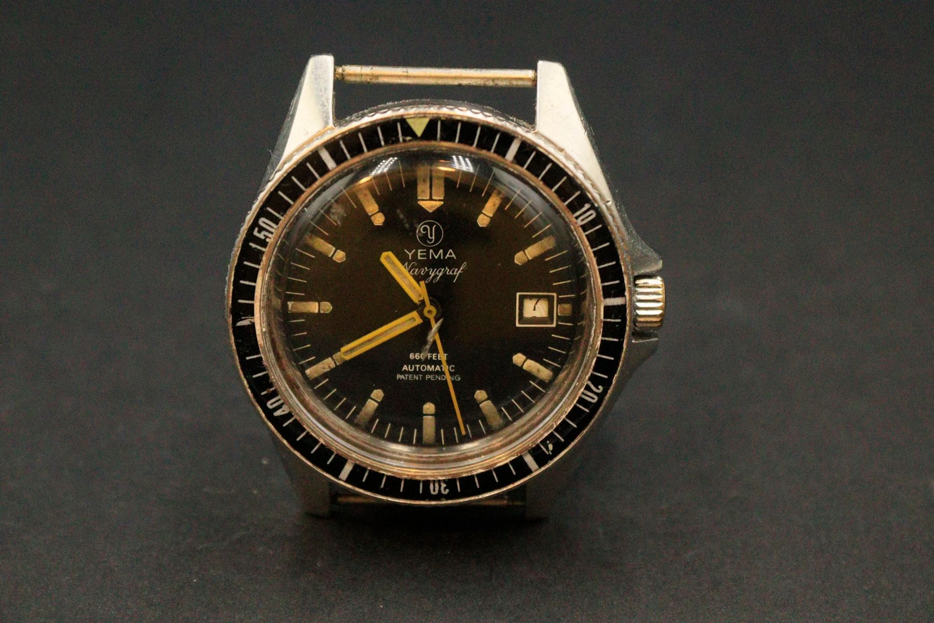 YEMA Navygraf Vers 1970 N° 242037 Montre... - Lot 495 - Rossini