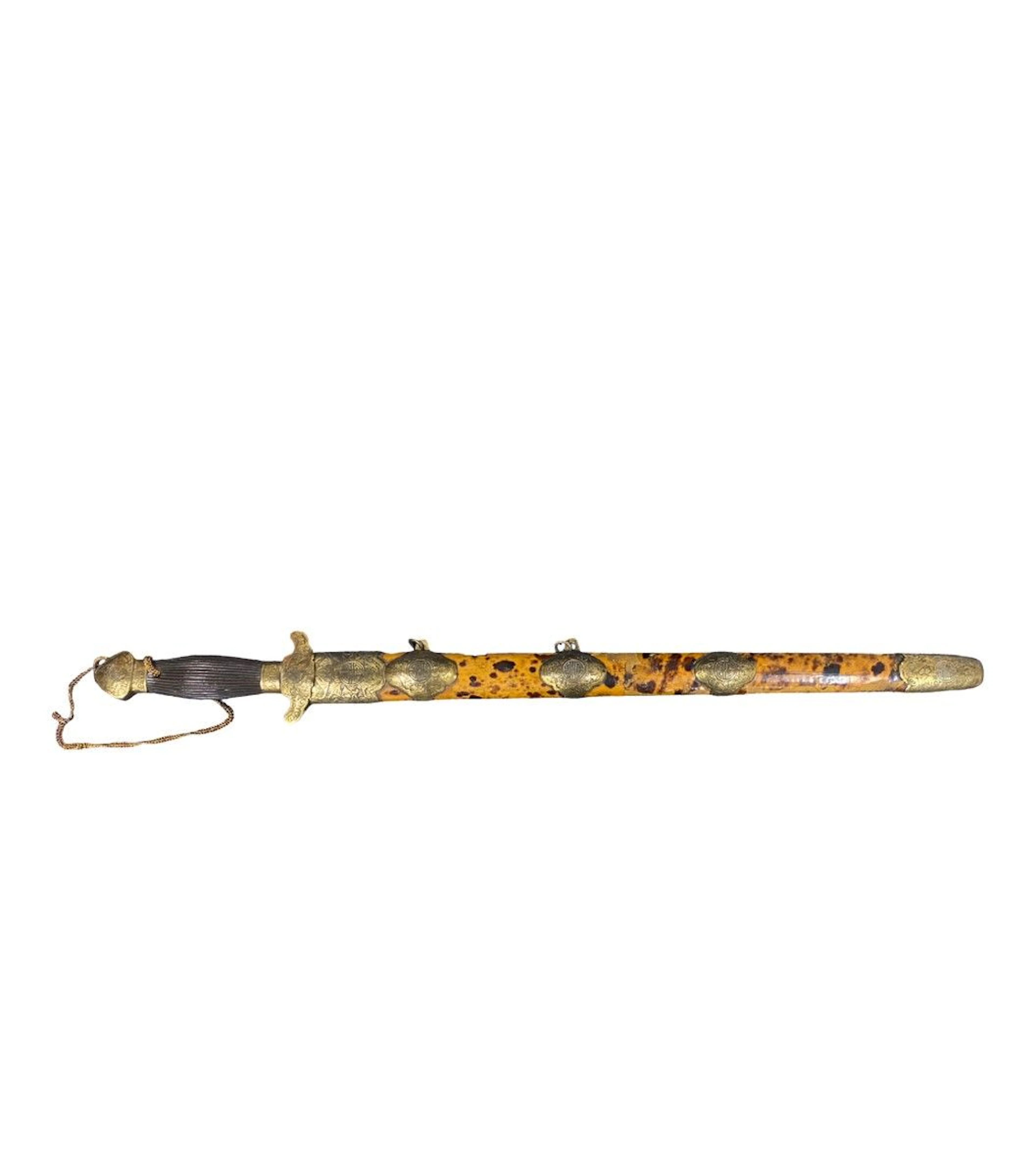 GLAIVE DE CEREMONIE ANNAMITES Intéressante... - Lot 278 - Rossini