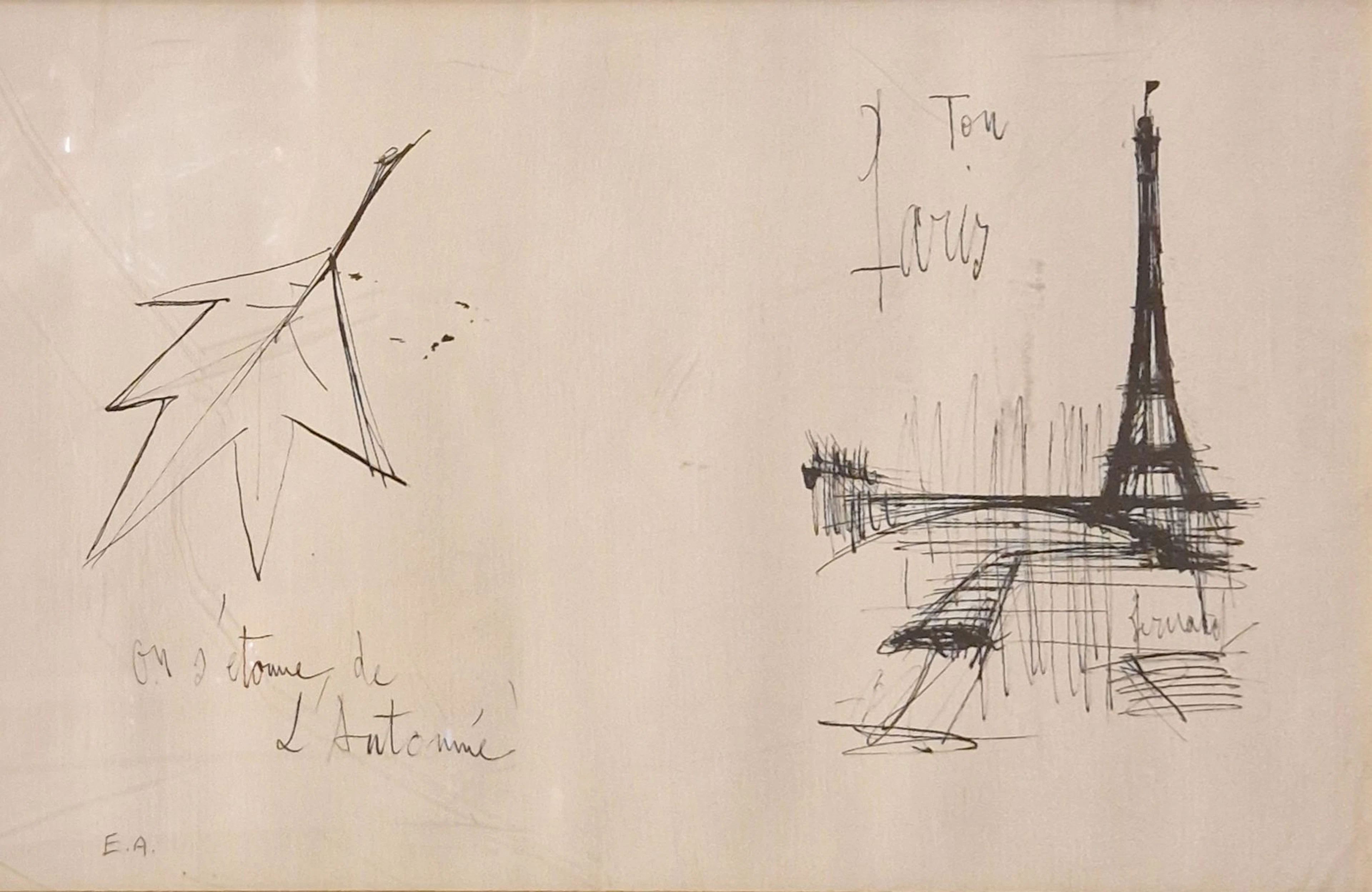 BUFFET Bernard, d'après Ton Paris, 1961 Lithographie... - Lot 17 - Rossini