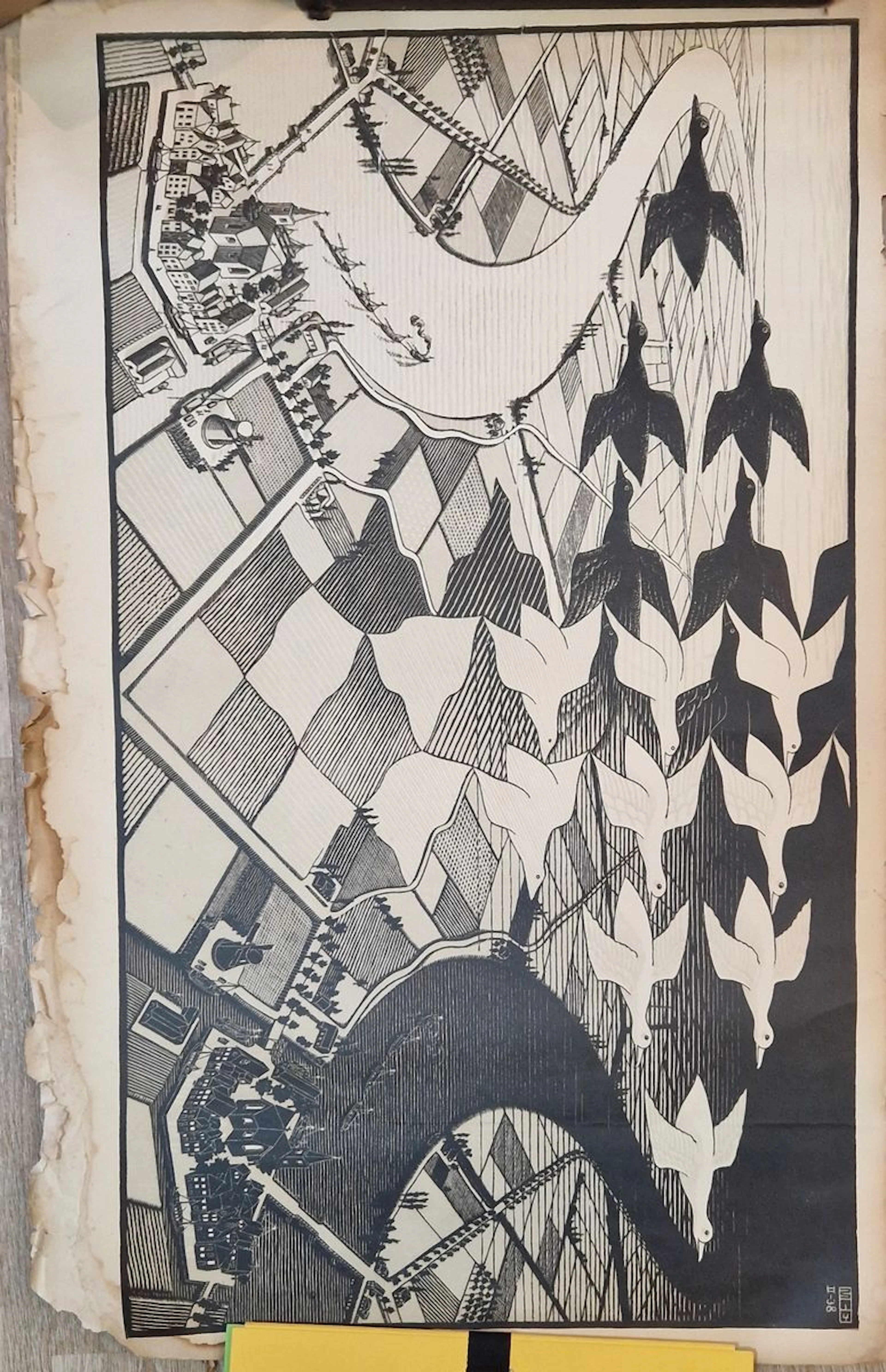 ESCHER Maurits Cornelis, d'après Jour et... - Lot 36 - Rossini