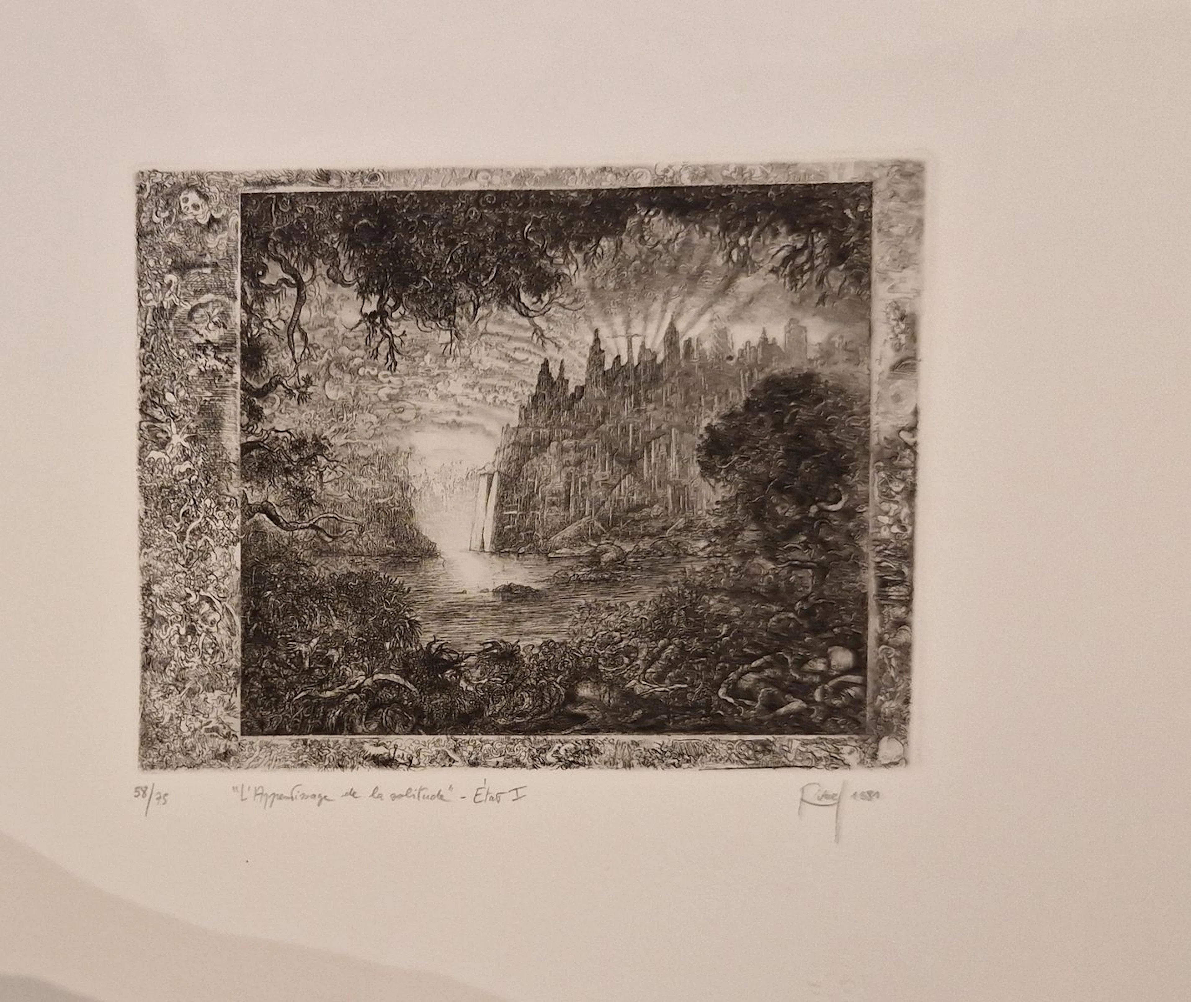RUBEL Georges (né en 1945) L'apprentissage... - Lot 92 - Rossini