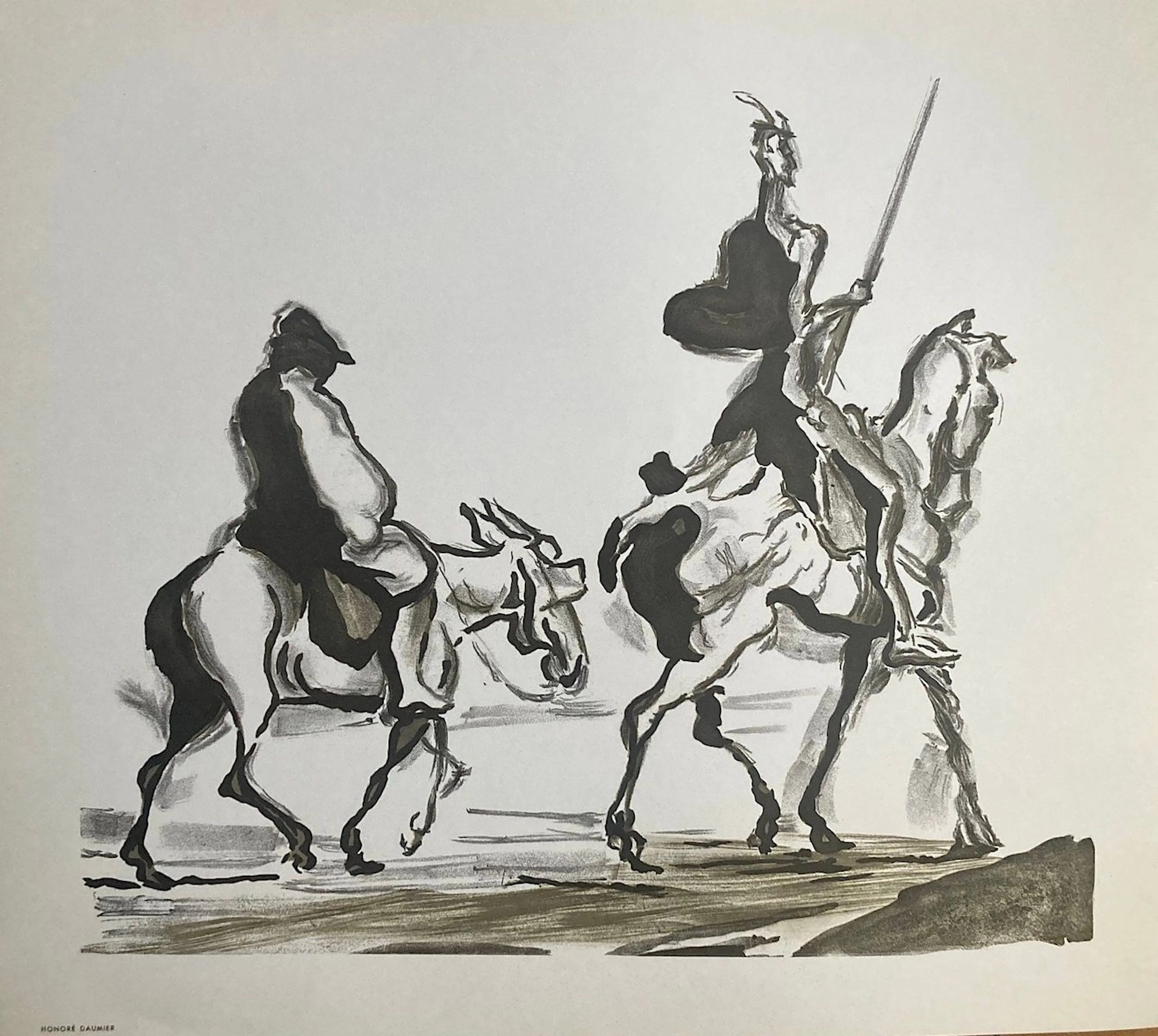 DAUMIER Honoré Affiche offset hors texte,... - Lot 189 - Rossini