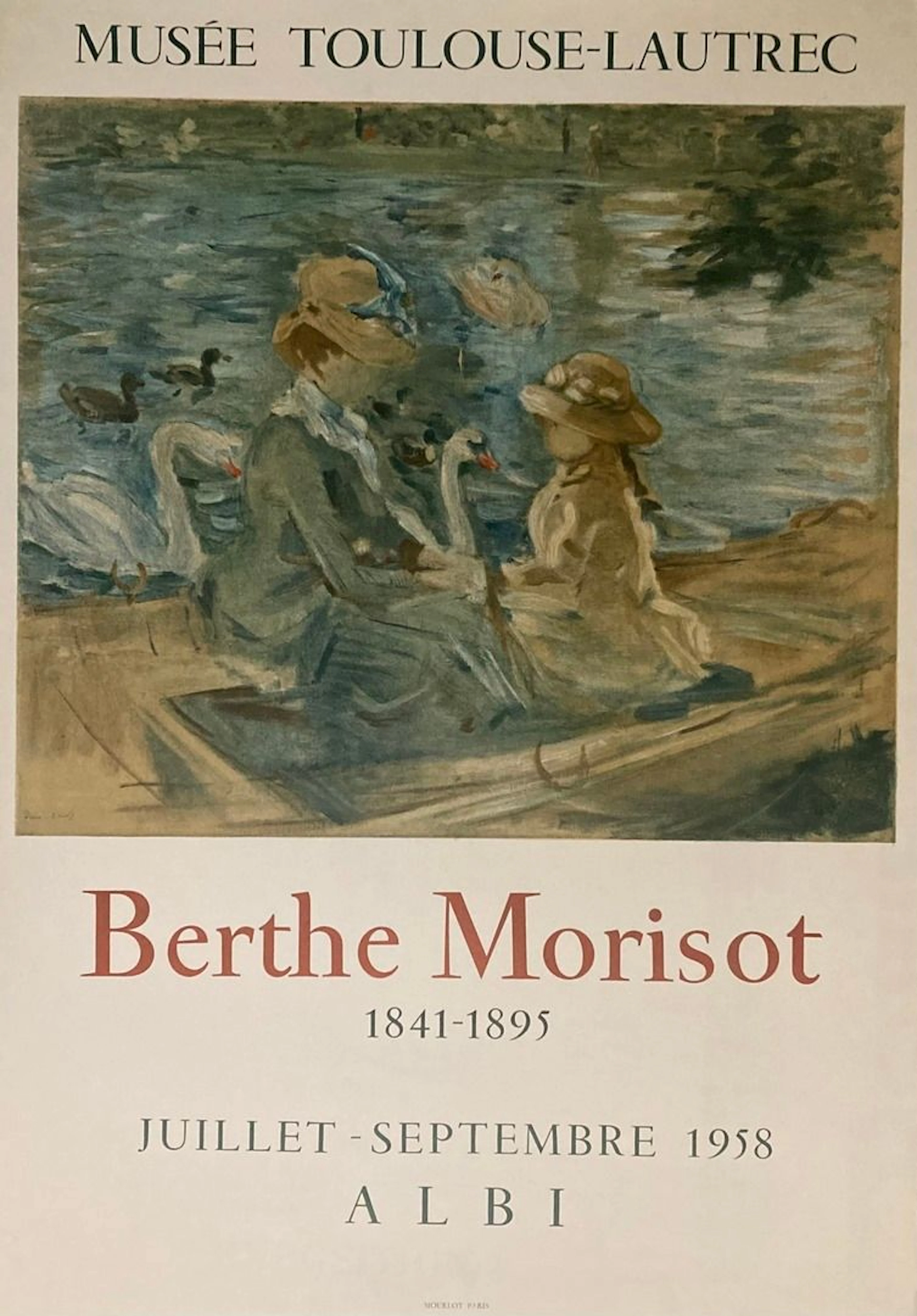 MORISOT Berthe Affiche en lithographie,... - Lot 393 - Rossini
