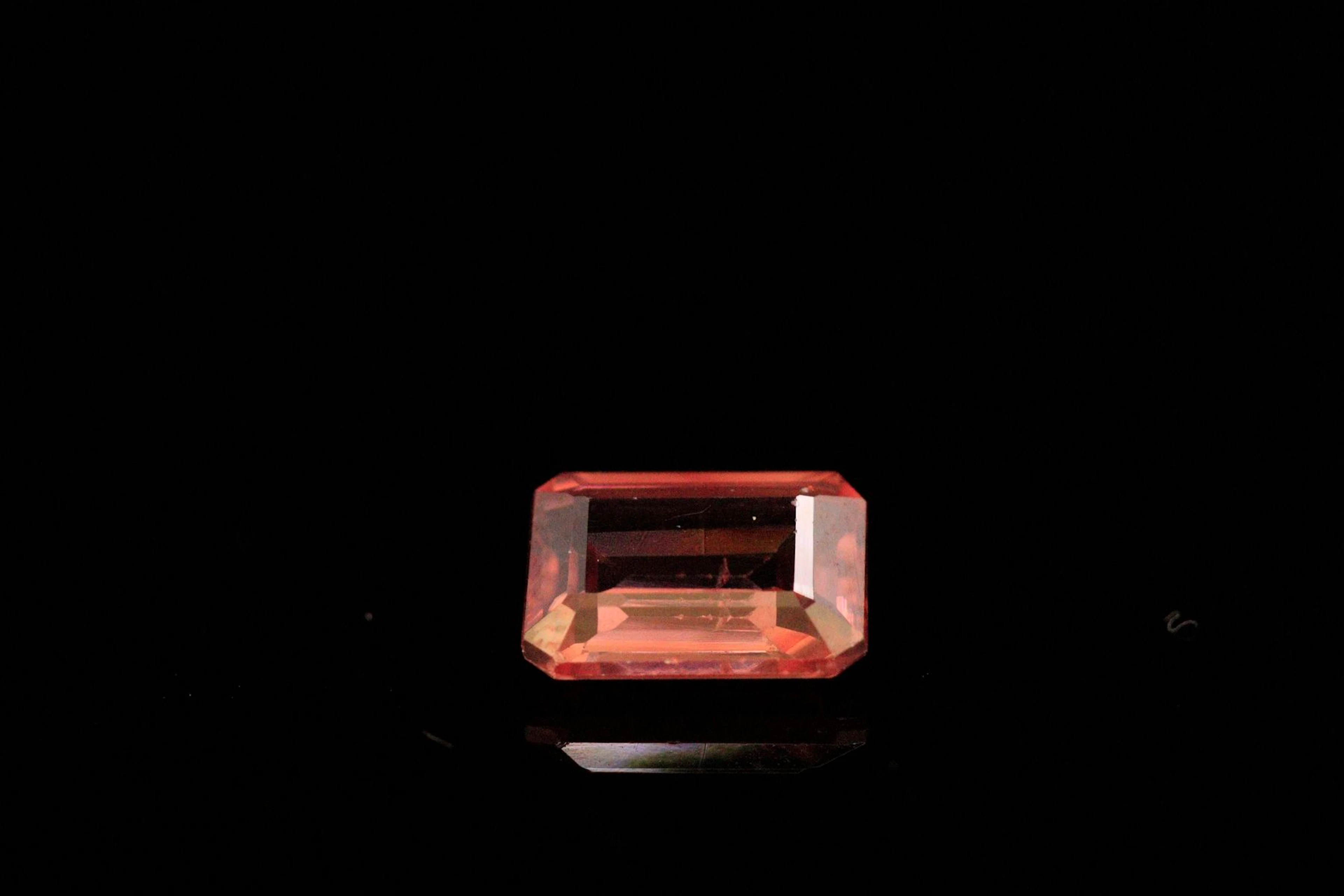 Zircon naturel champagne légèrement rosé... - Lot 514 - Rossini