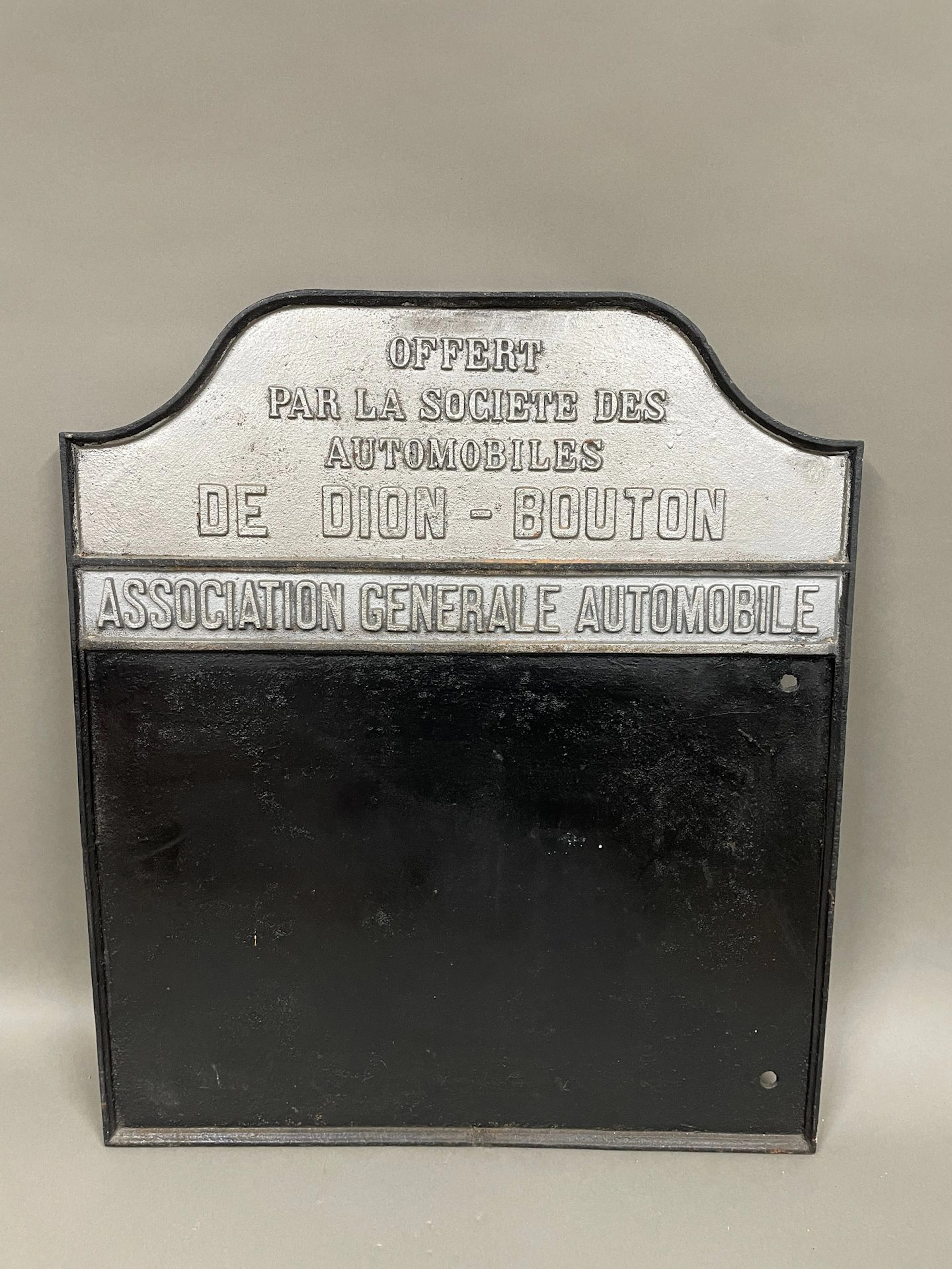 OBJET PUBLICITAIRE DE DION BOUTON - ASSOCIATION... - Lot 203 - Rossini
