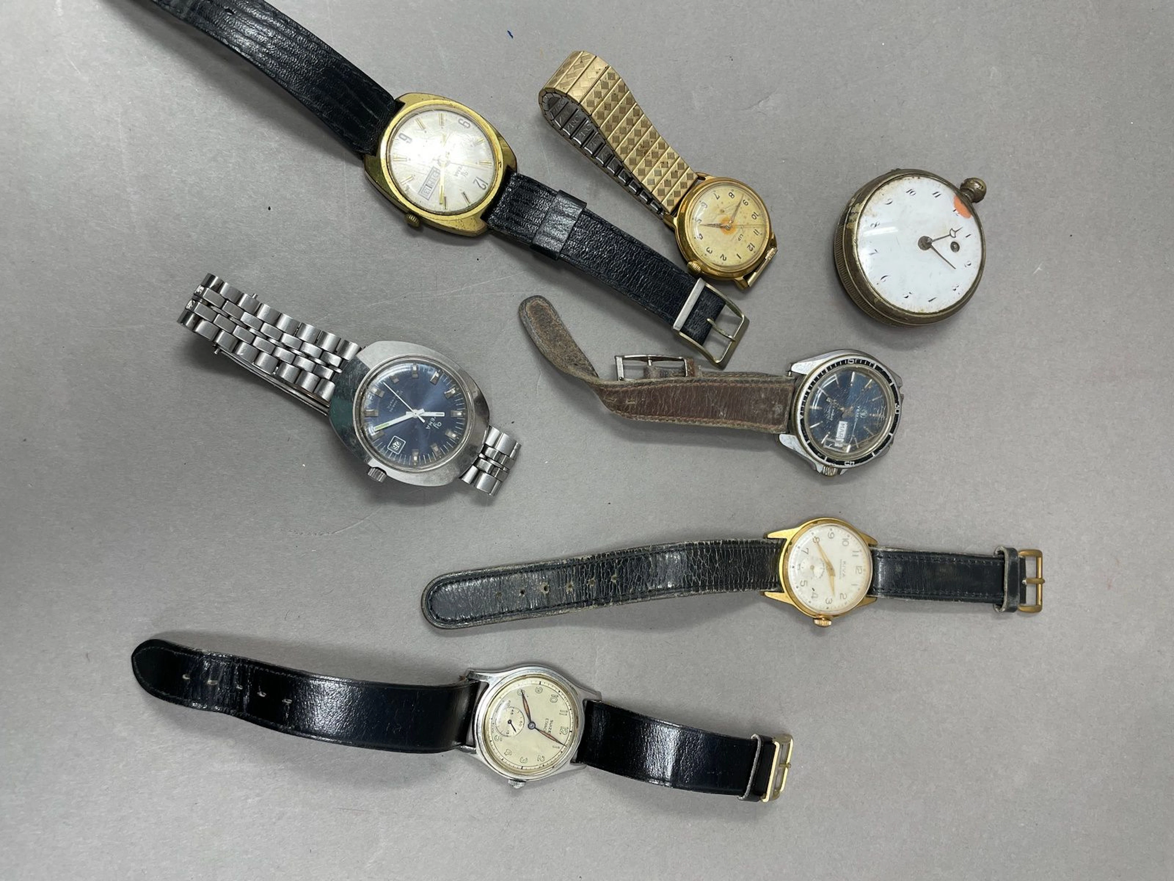 Lot de 7 montres composé de : YEMA montre... - Lot 546 - Rossini