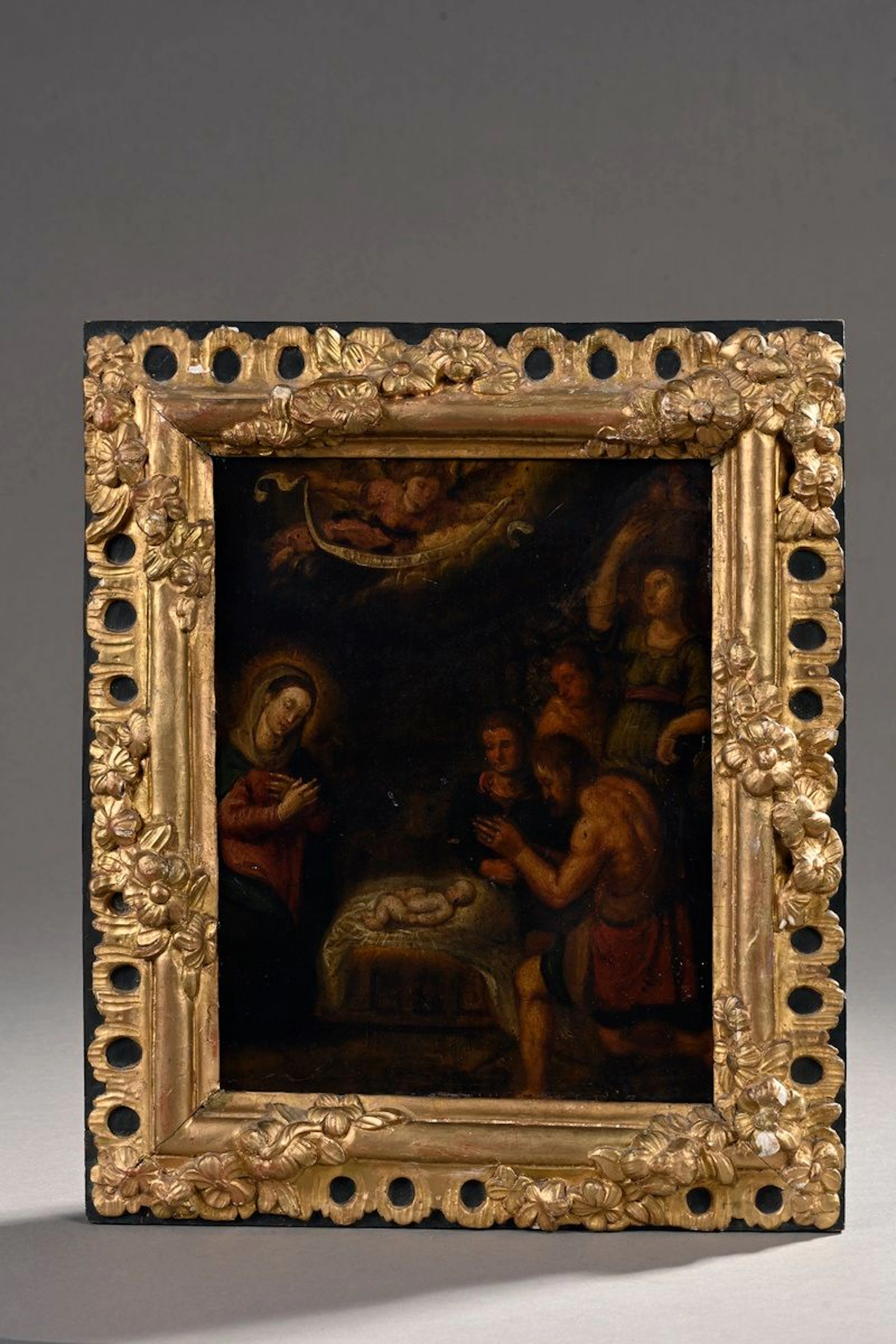 ECOLE FRANÇAIS DU XVIIème siècle L'adoration... - Lot 30 - Rossini