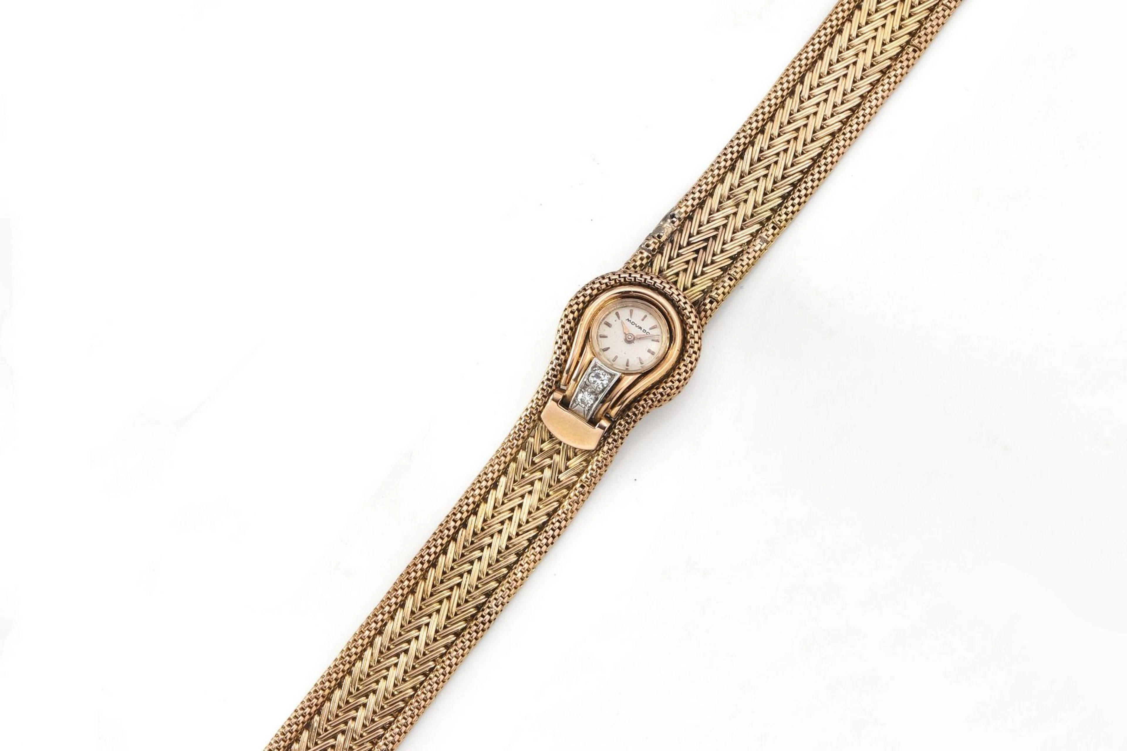 MOVADO Vers 1960 N° 204867 Montre bracelet... - Lot 322 - Rossini