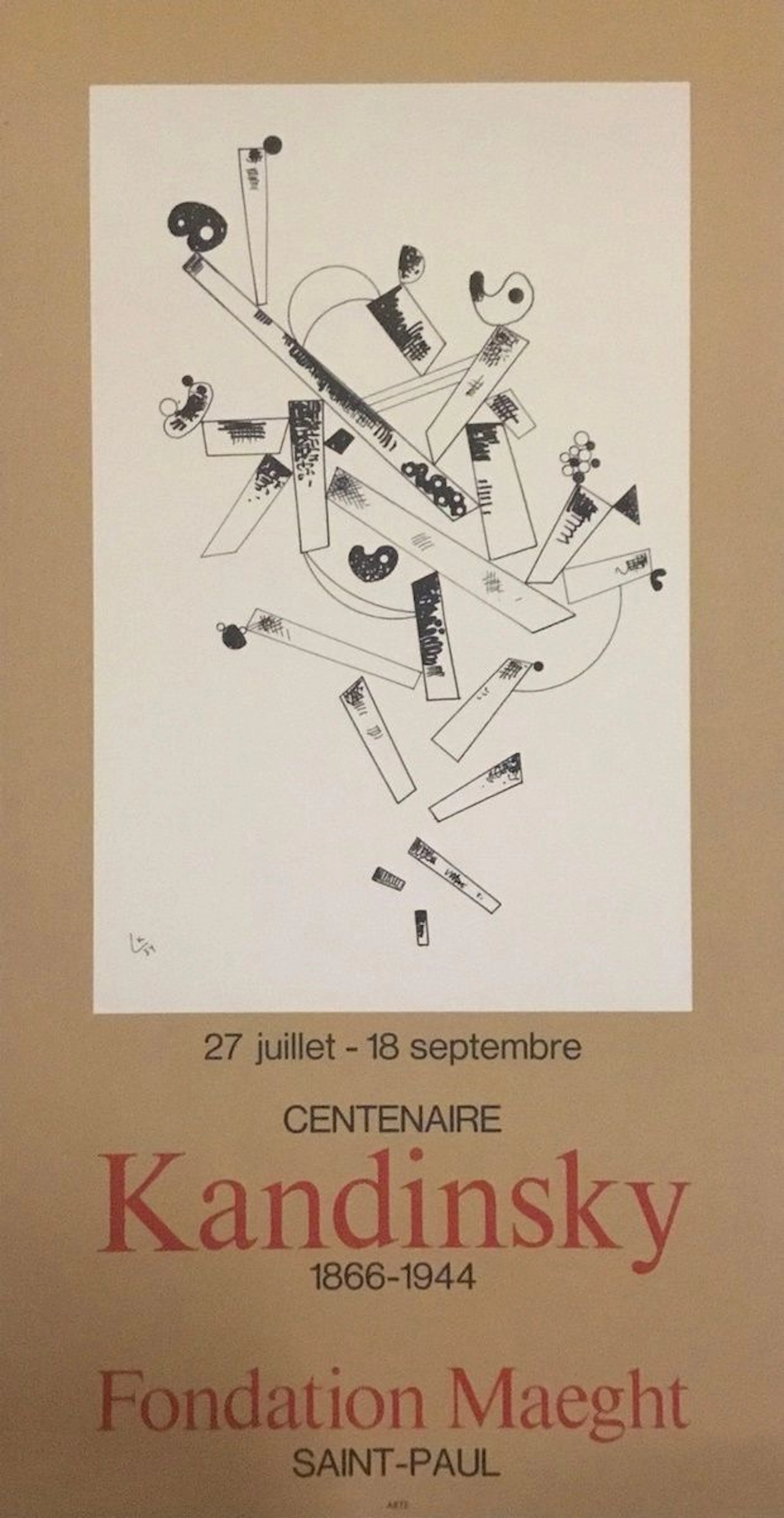 KANDINSKY Vassily Affiche en lithographie... - Lot 21 - Rossini