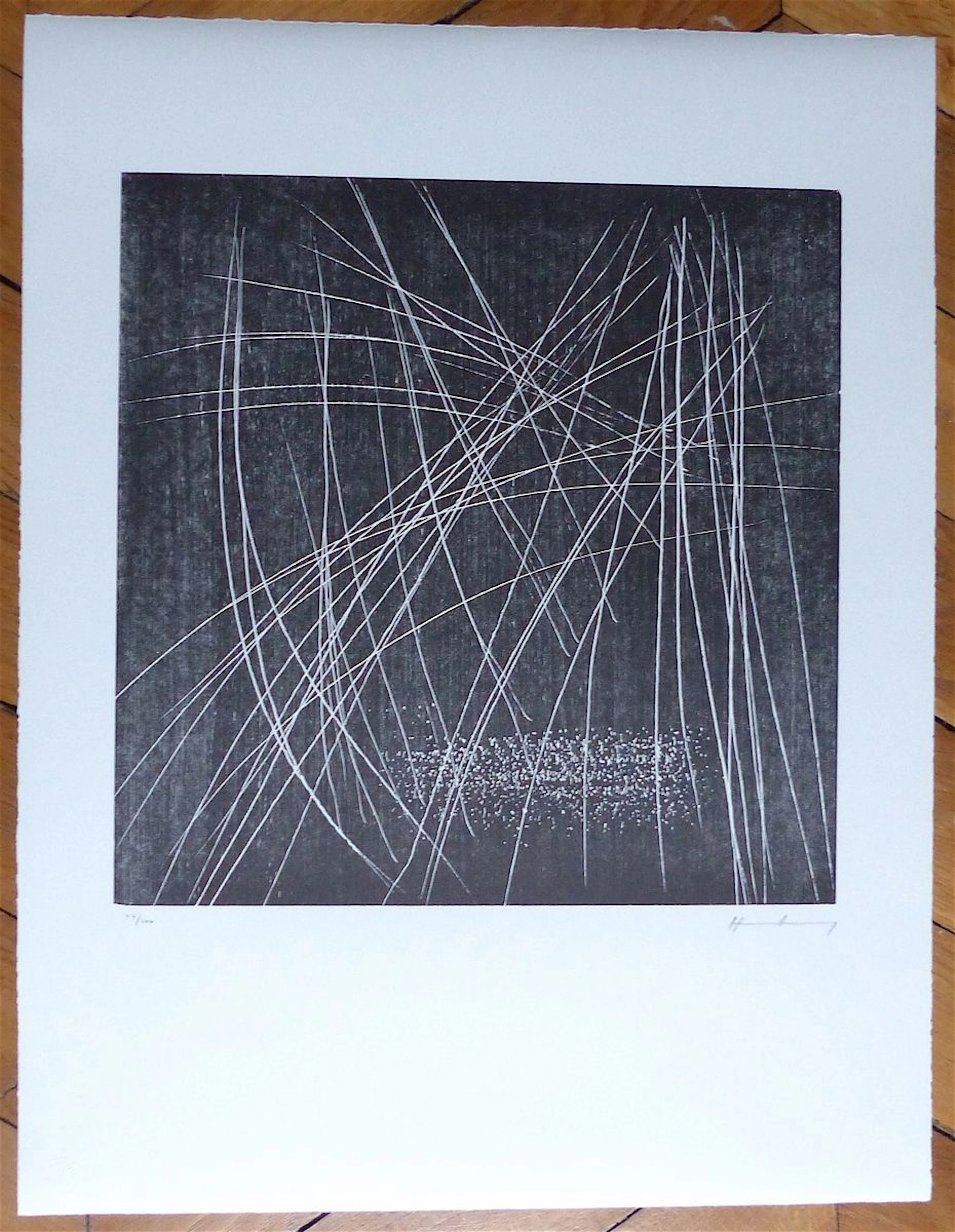 HARTUNG Hans Gravure, signée en bas à droite... - Lot 408 - Rossini