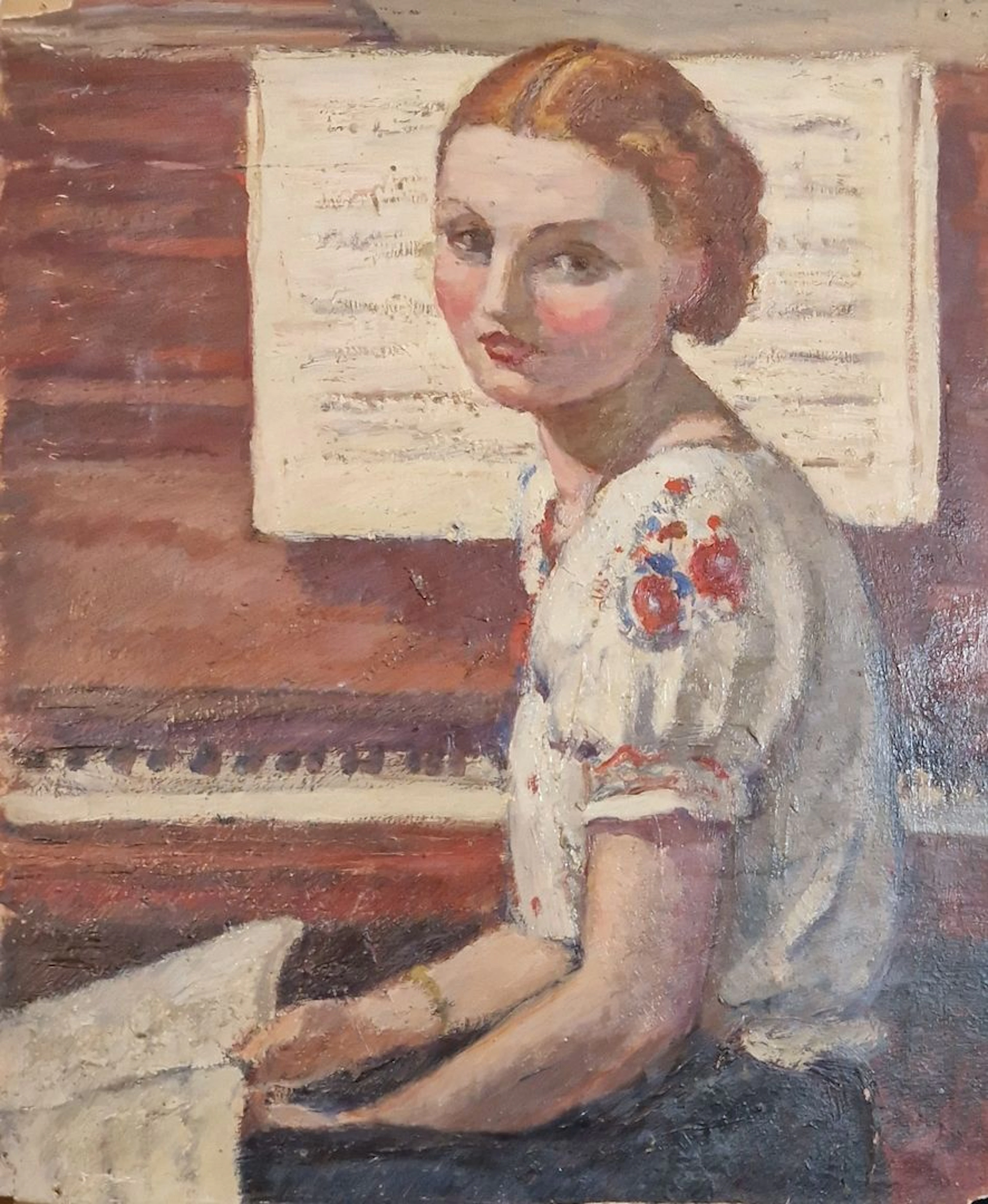SÜE Louis (1875-1968) Femme au piano Huile... - Lot 87 - Rossini