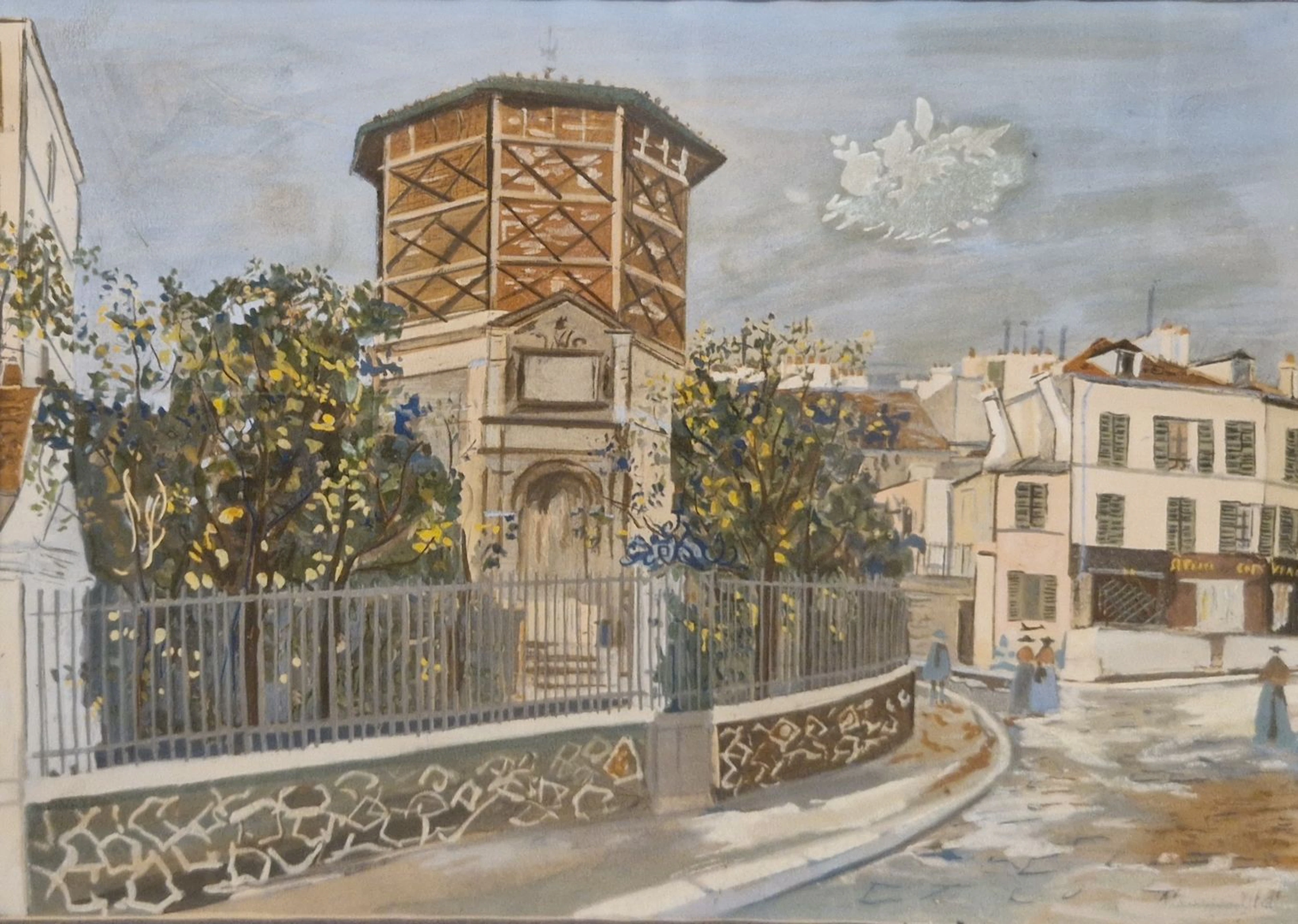 UTRILLO Maurice, d'après Place Jean-Baptiste-Clément,... - Lot 90 - Rossini