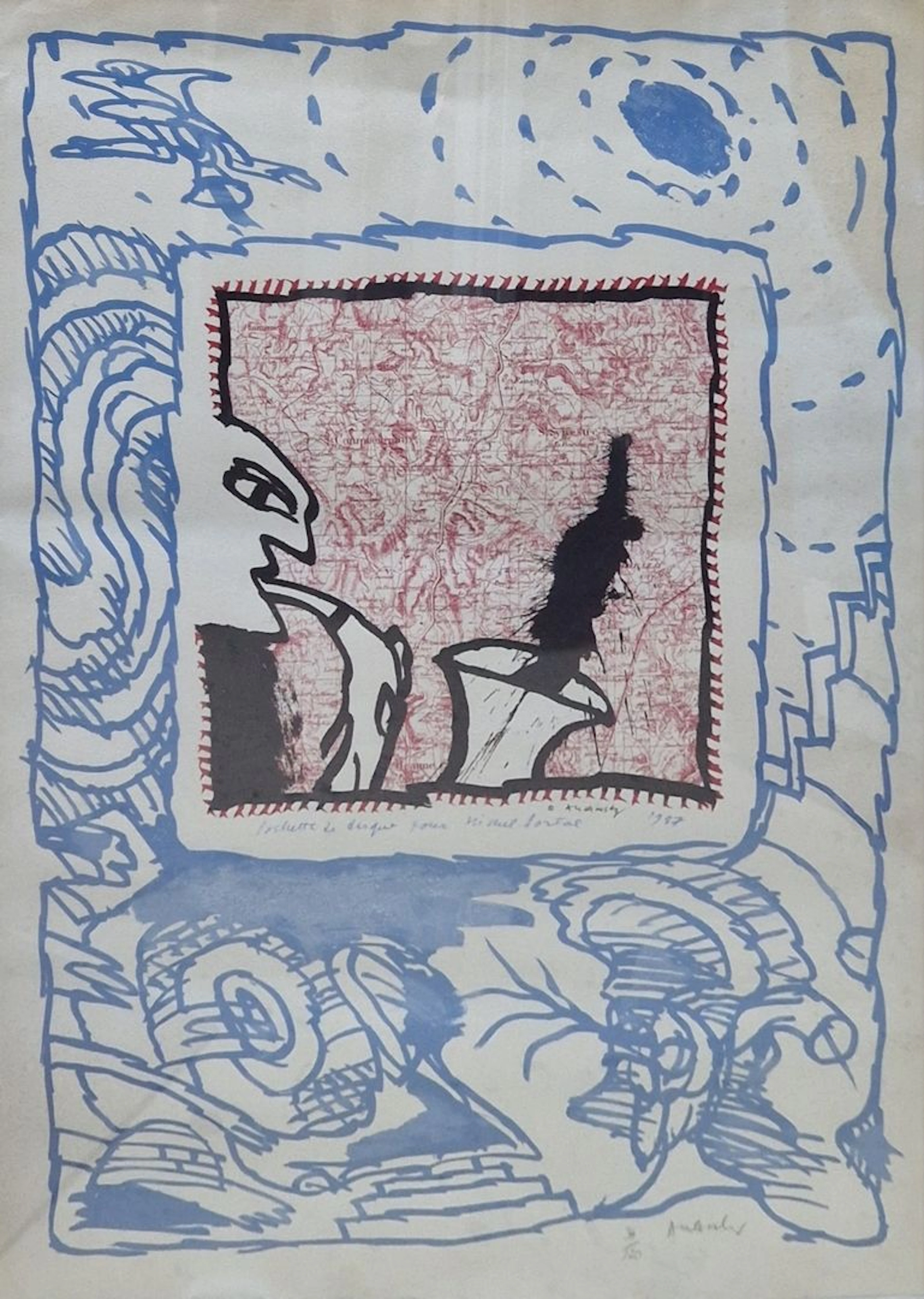 ALECHINSKY Pierre (né en 1927) Pochette de... - Lot 221 - Rossini