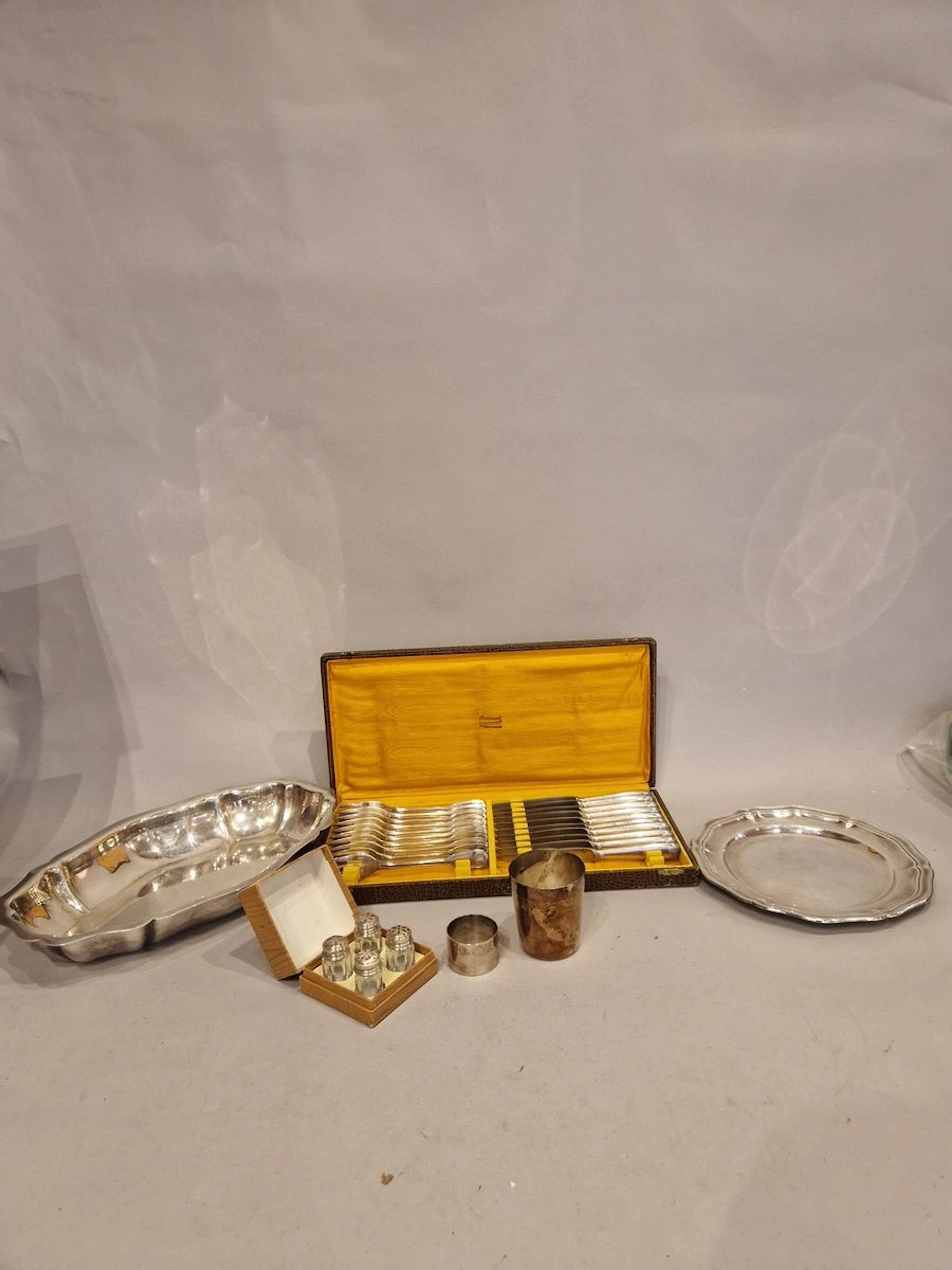 CHRISTOFLE - 20 couteaux et fourchettes... - Lot 199 - Rossini