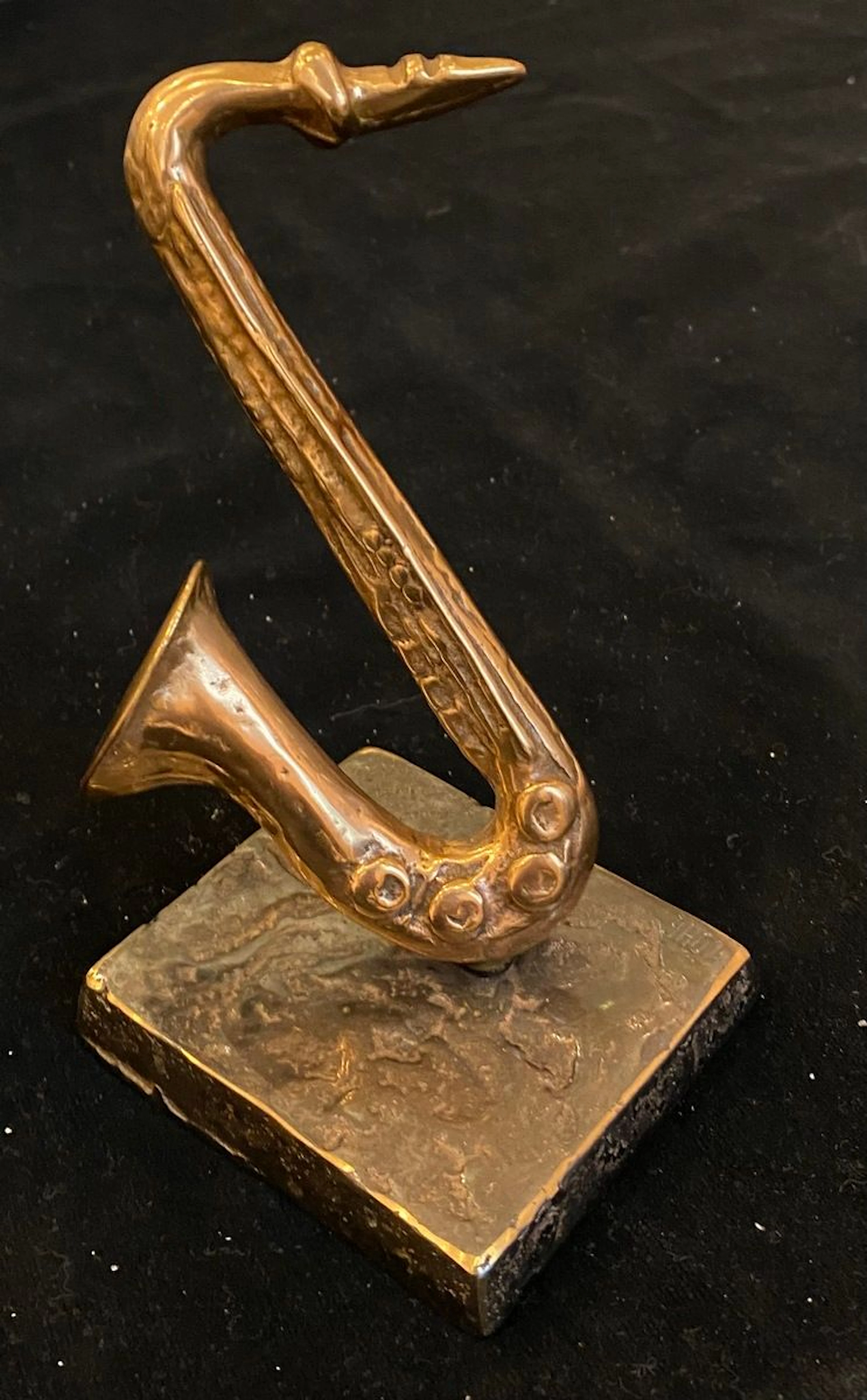 LOHE d'après Saxophone, Bronze à patine... - Lot 615 - Rossini