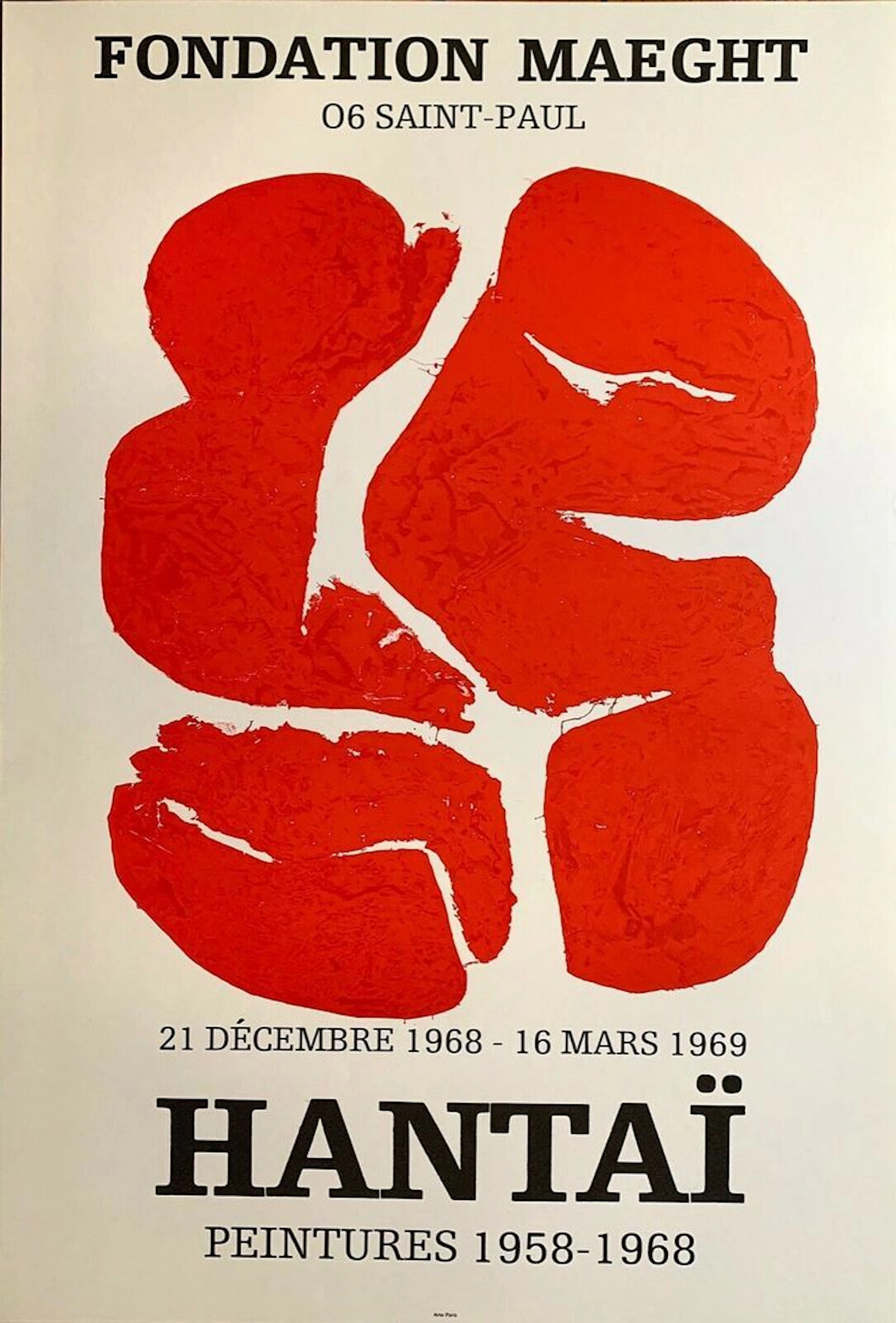 HANTAÏ Simon affiche originale lithographie,... - Lot 118 - Rossini