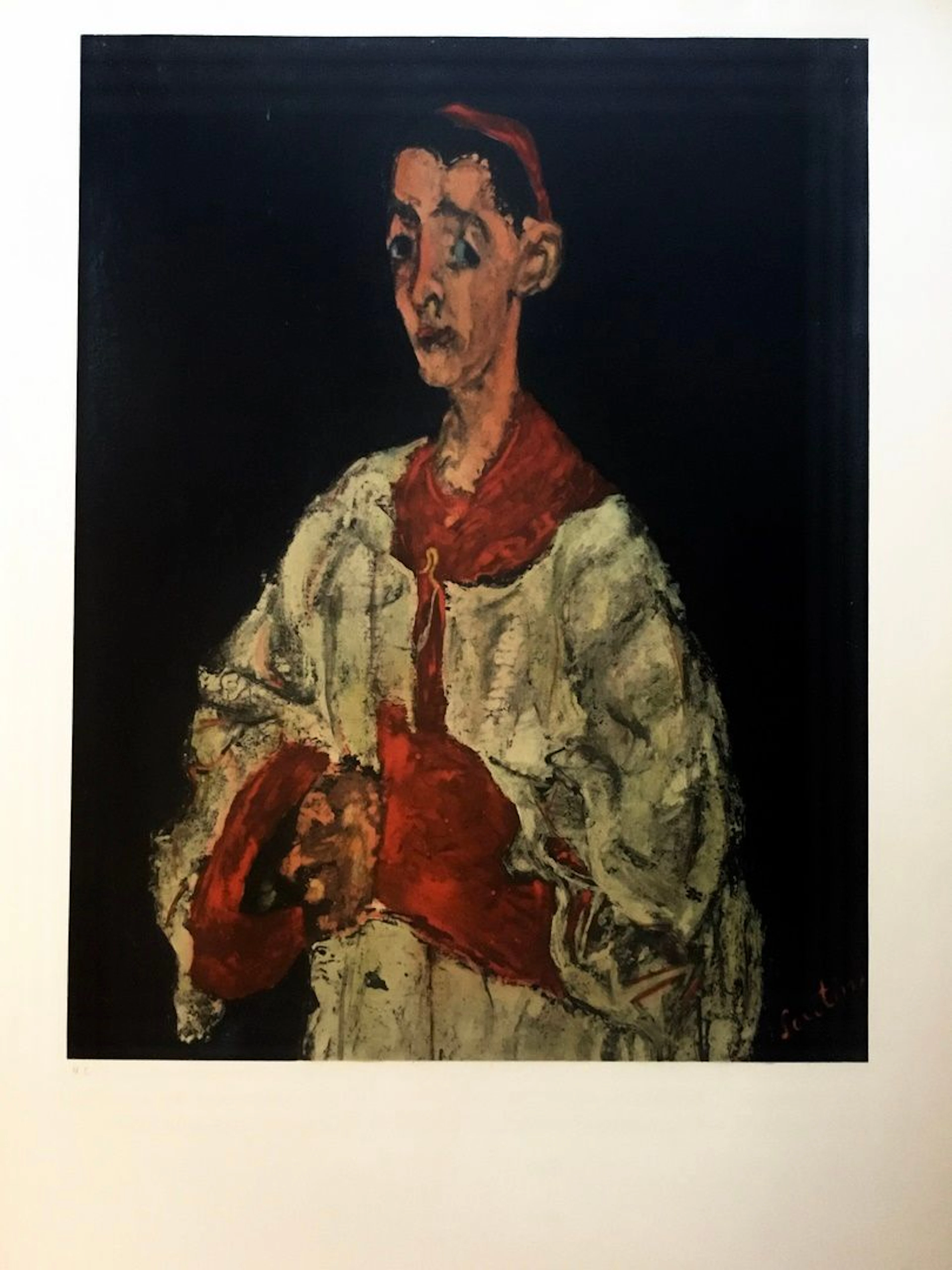 SOUTINE Chaïm Lithographie signature imprimée... - Lot 348 - Rossini