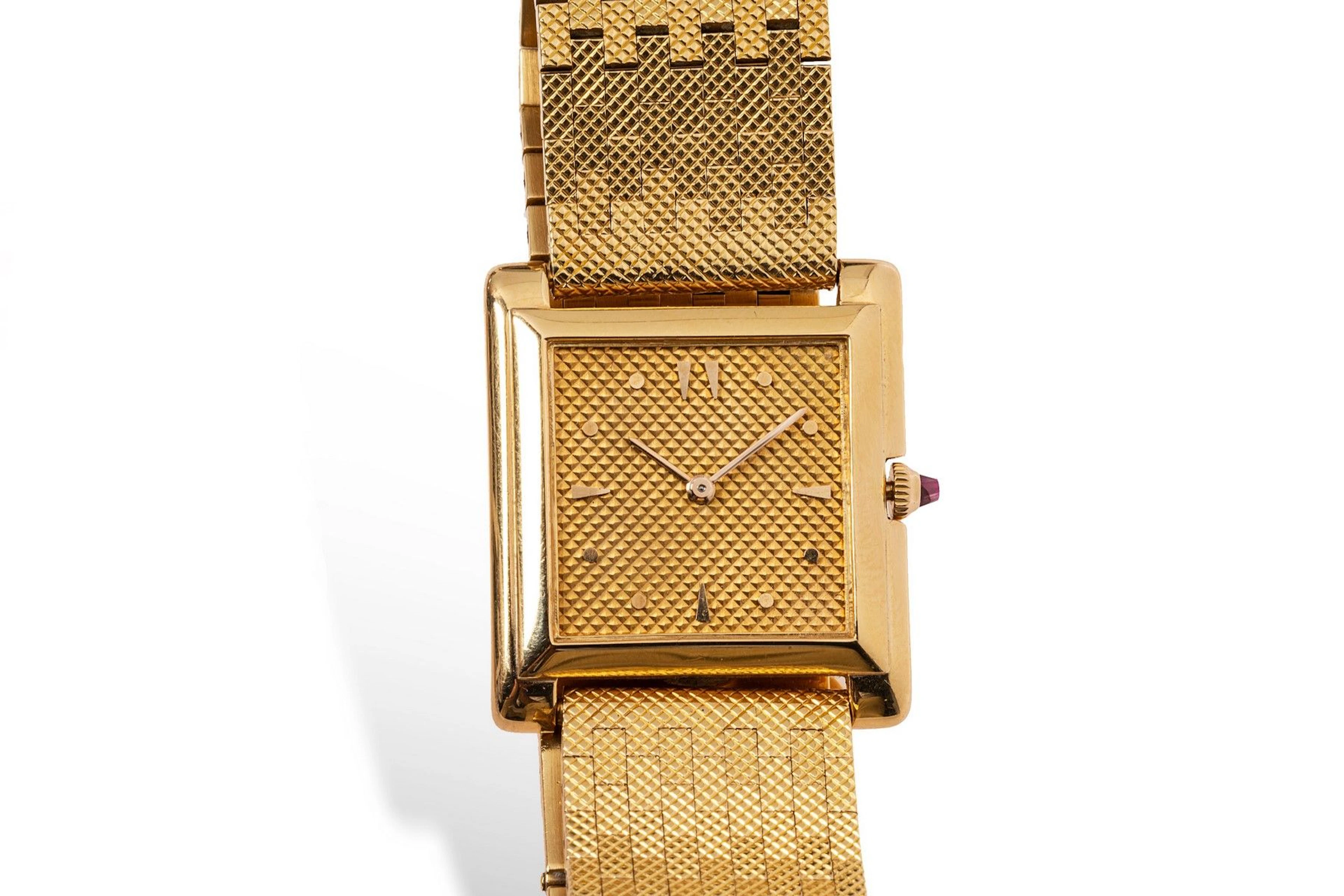 Commande Spéciale, Vers 1950 Montre bracelet... - Lot 320 - Rossini