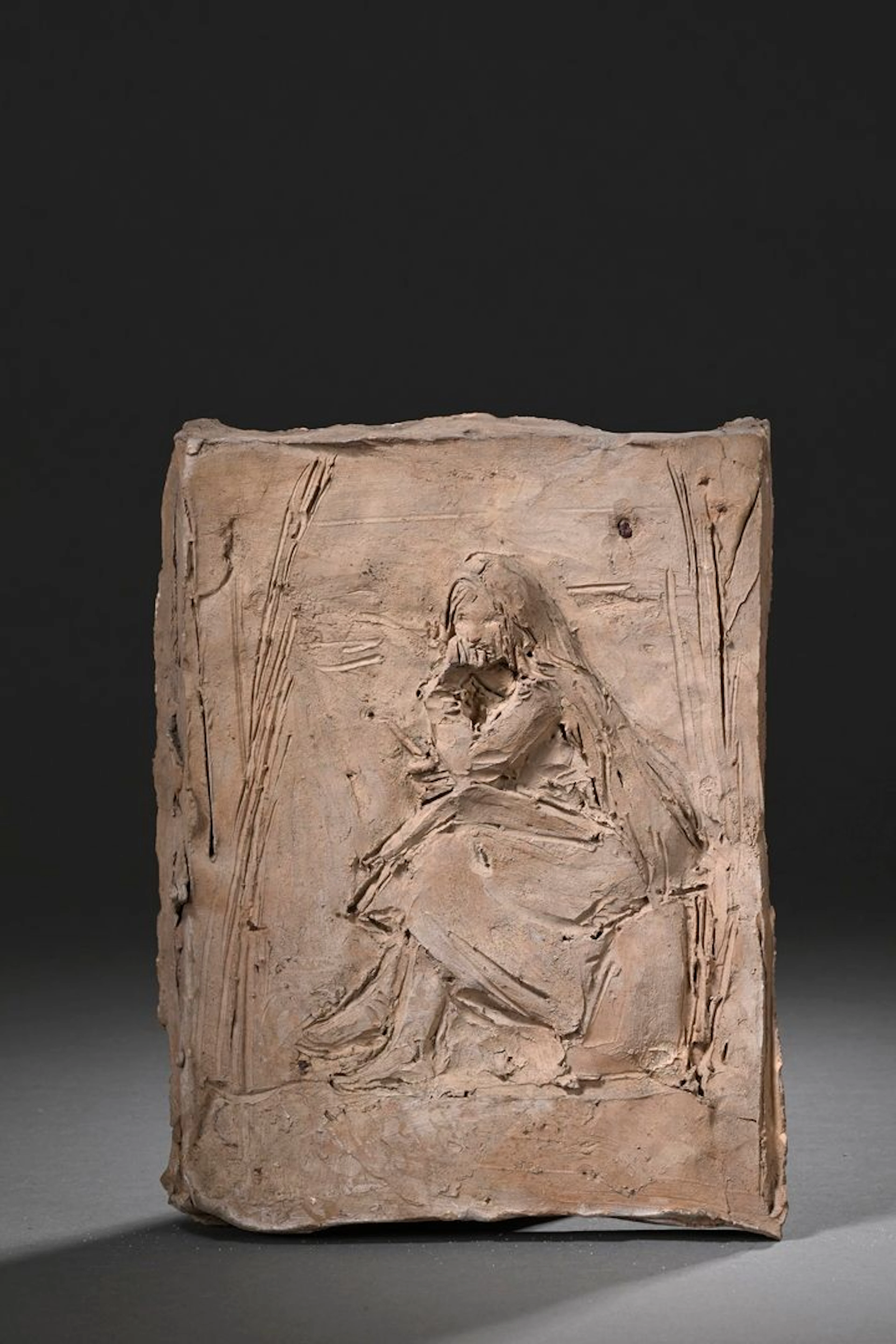 CHAPU Henri, dans le goût de Femme pensive bas-relief... - Lot 50 - Rossini