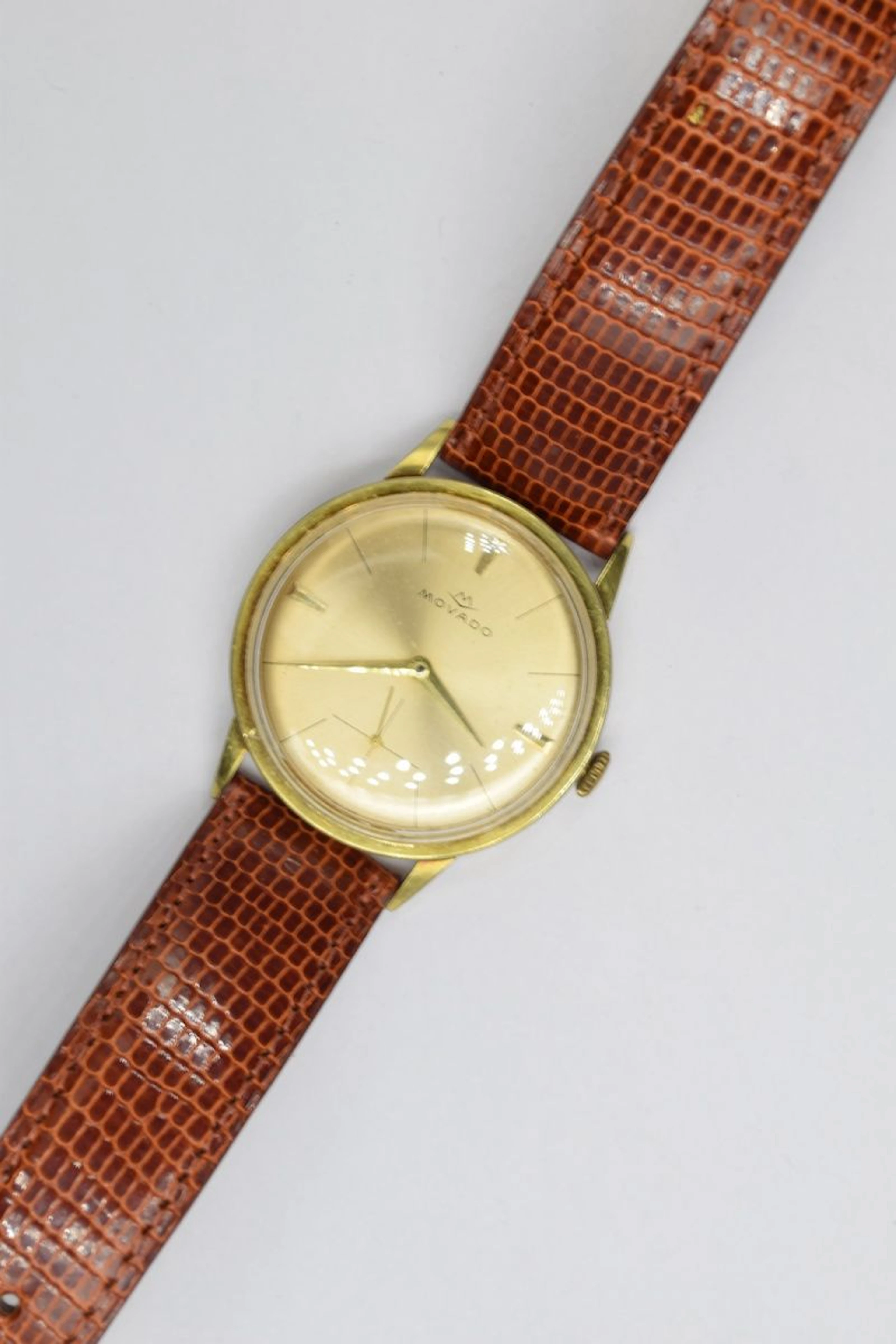 MOVADO Montre bracelet d'homme, boîtier rond... - Lot 502 - Rossini