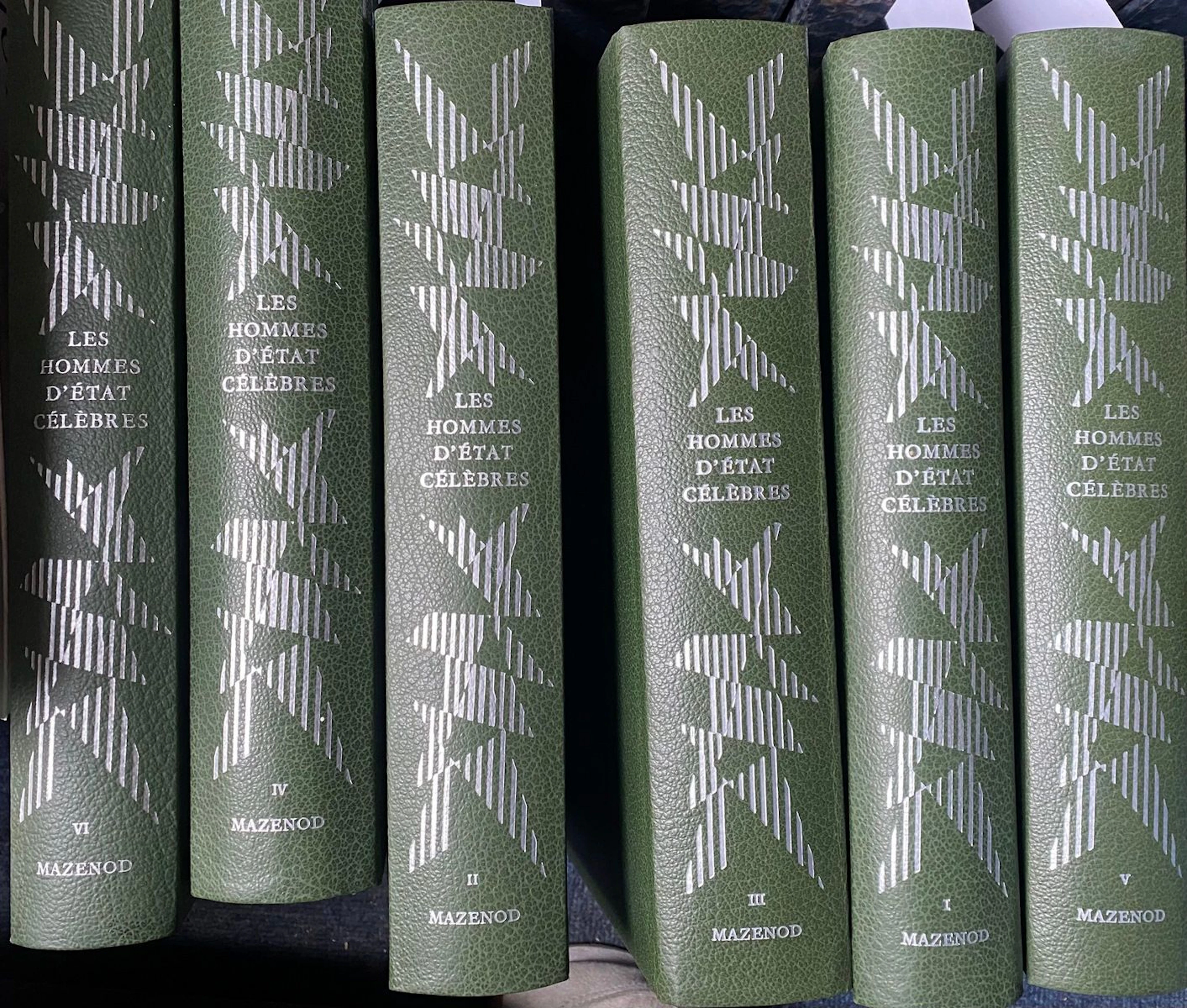 COLLECTIF, Les hommes d'Etat célèbres, sous... - Lot 376 - Rossini