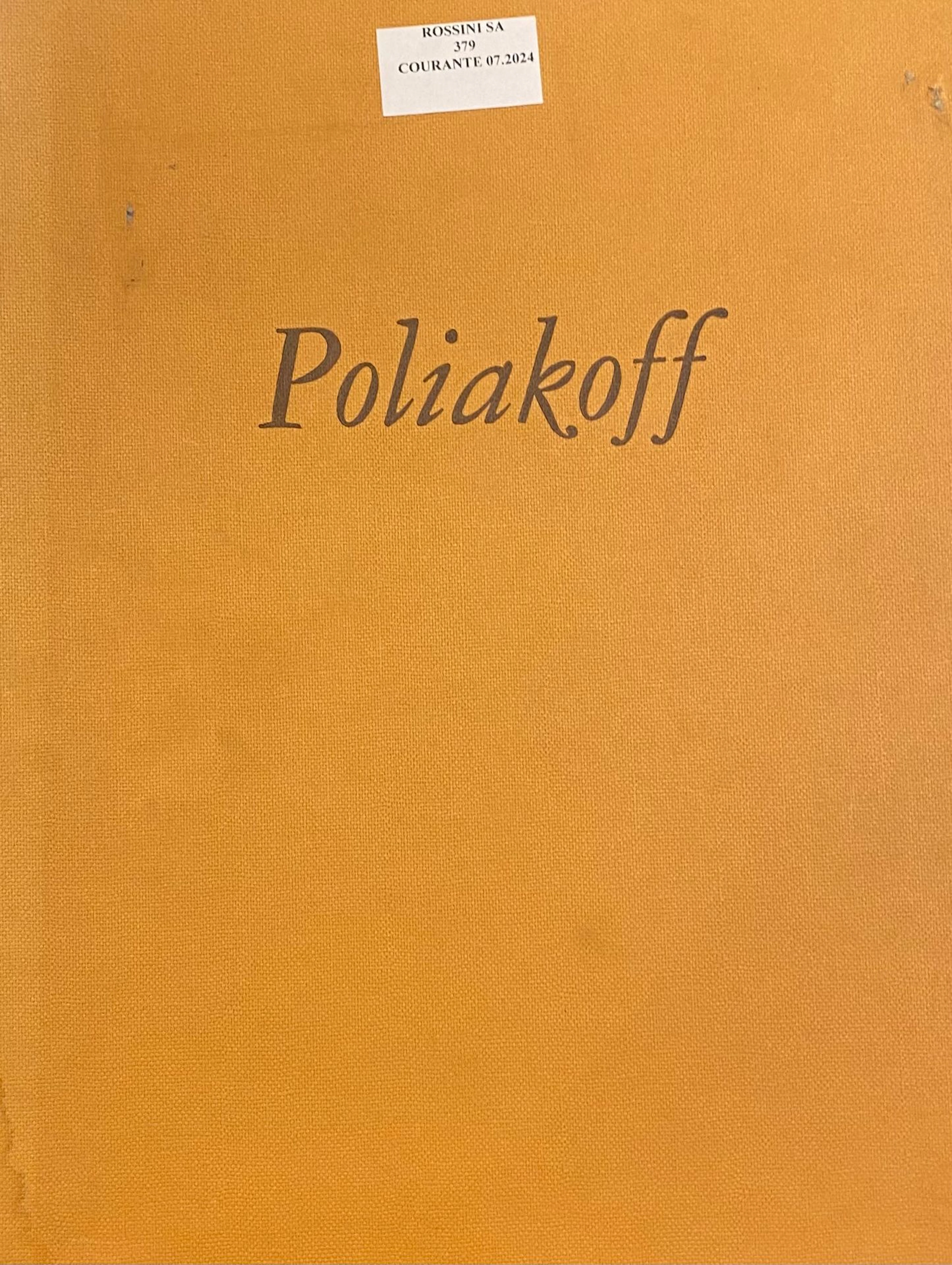 DORA VALLIER, Serge Poliakoff, Editions CAHIER... - Lot 379 - Rossini