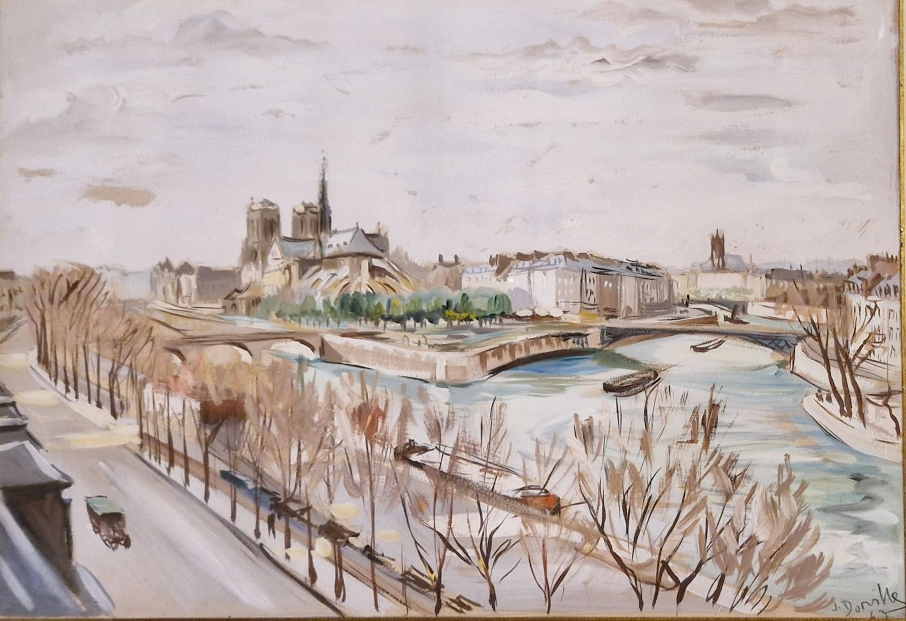 DORVILLE Jean (1901/1902-1985/1986) Vue de... - Lot 151 - Rossini