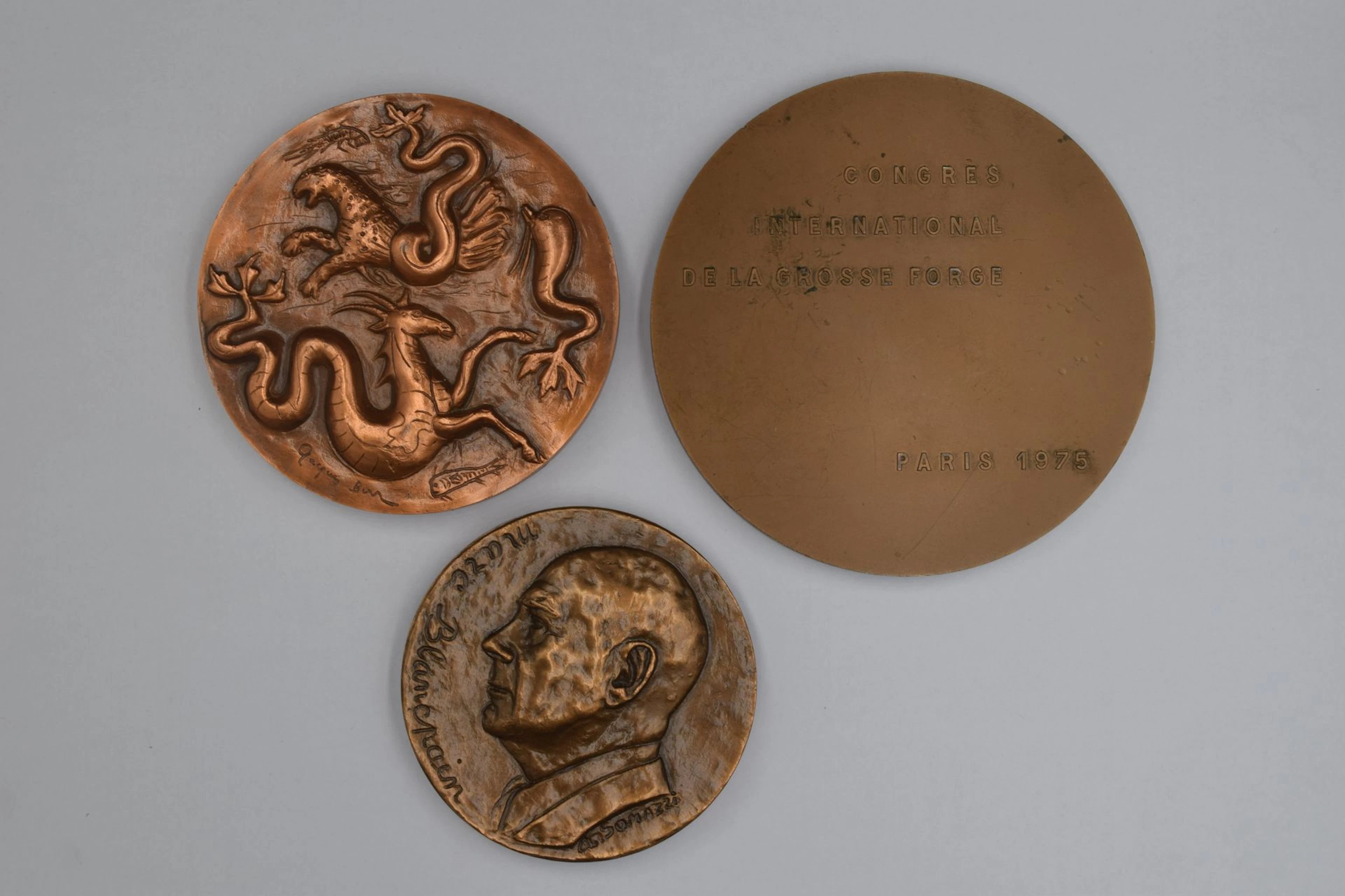 MONNAIE DE PARIS Deux médailles de table... - Lot 4 - Rossini