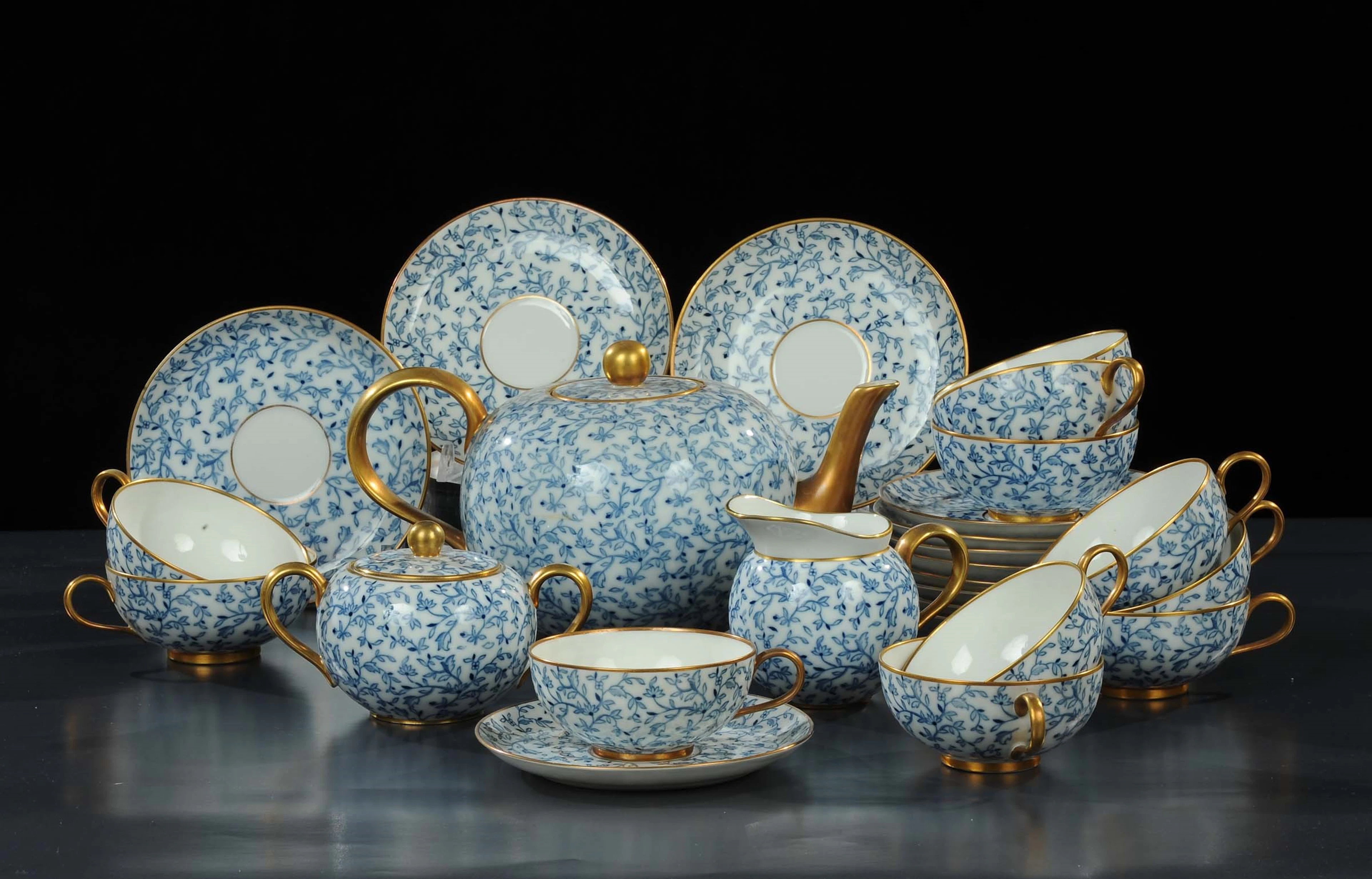 Servizio da t in ceramica, Richard Ginori