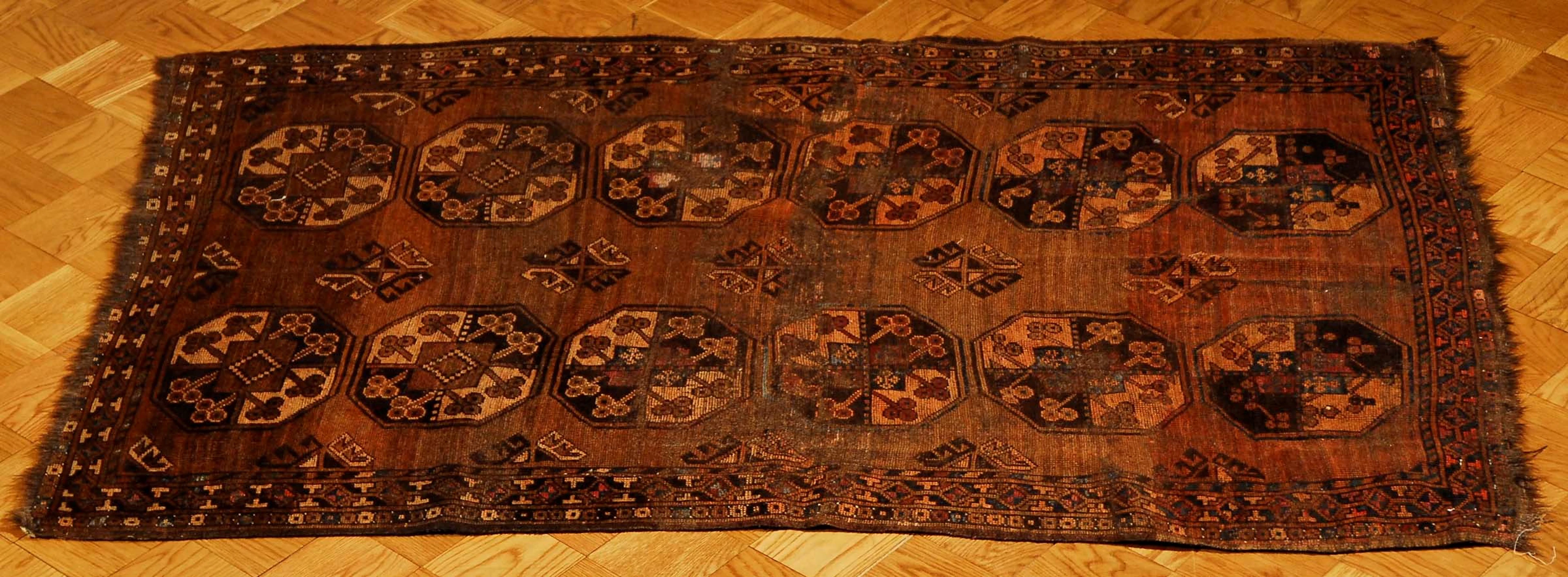 Tappeto afgano, fine XIX secolo