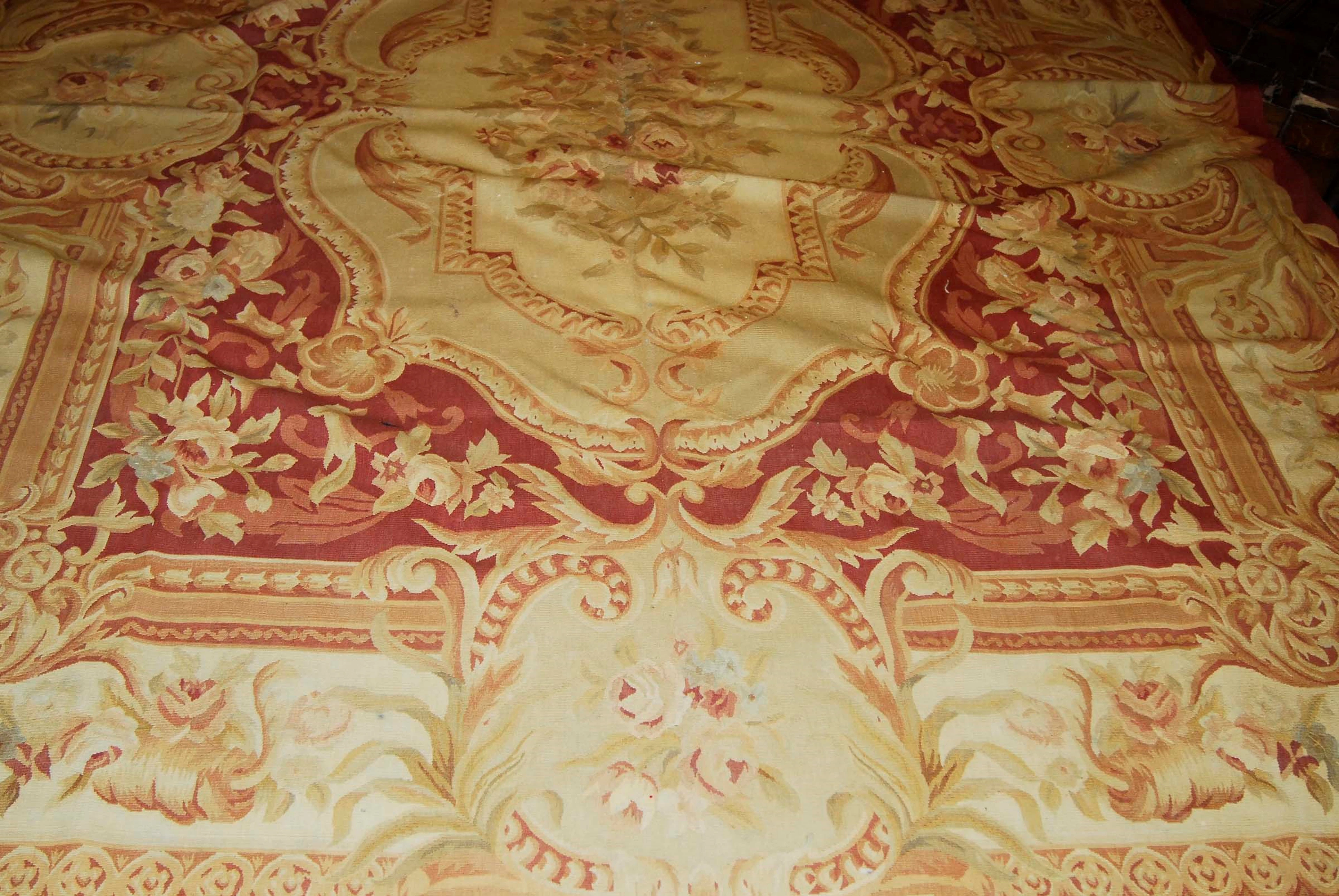 Tappeto Aubusson, XX secolo