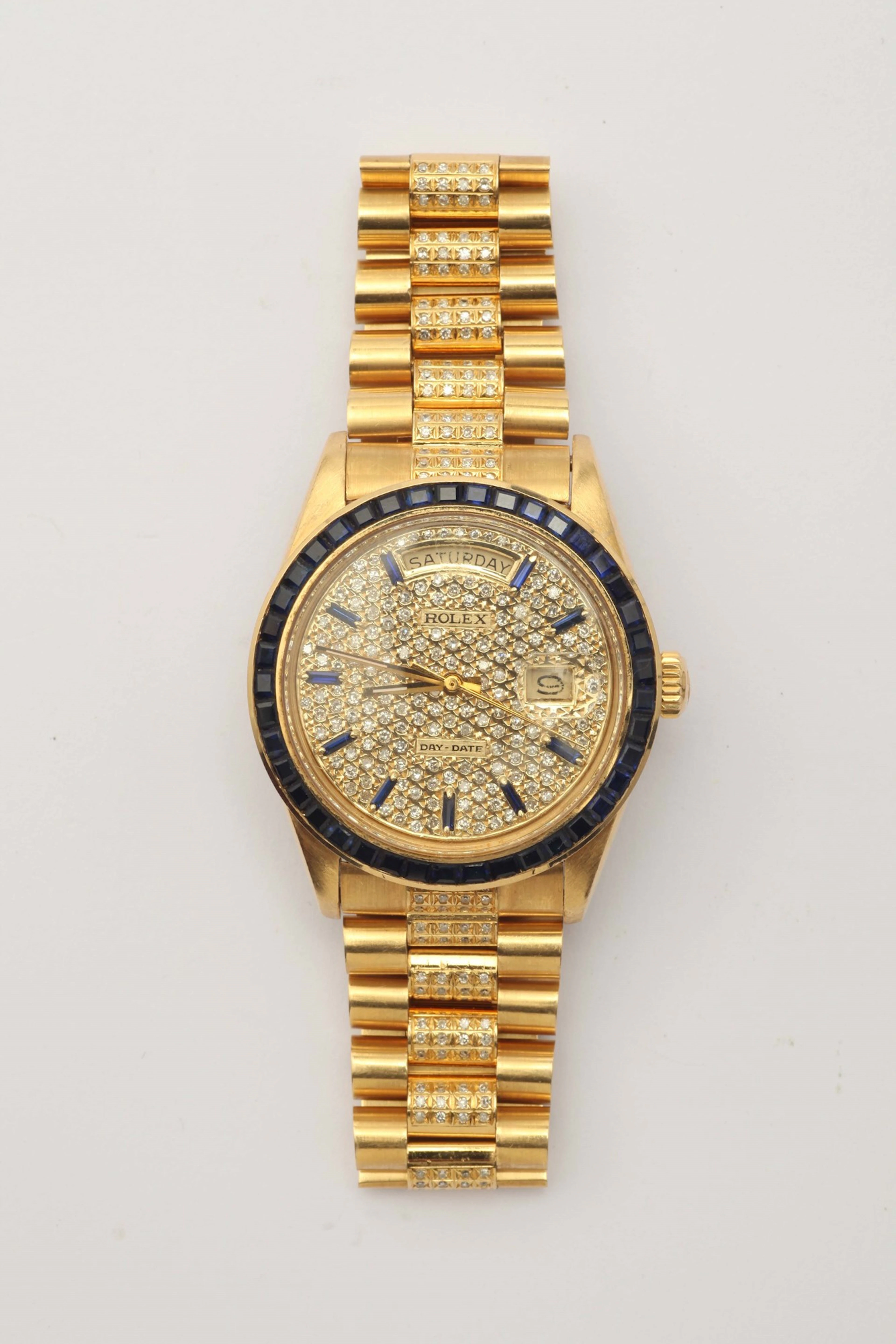 Rolex Day-Date Diamonds/sapphire