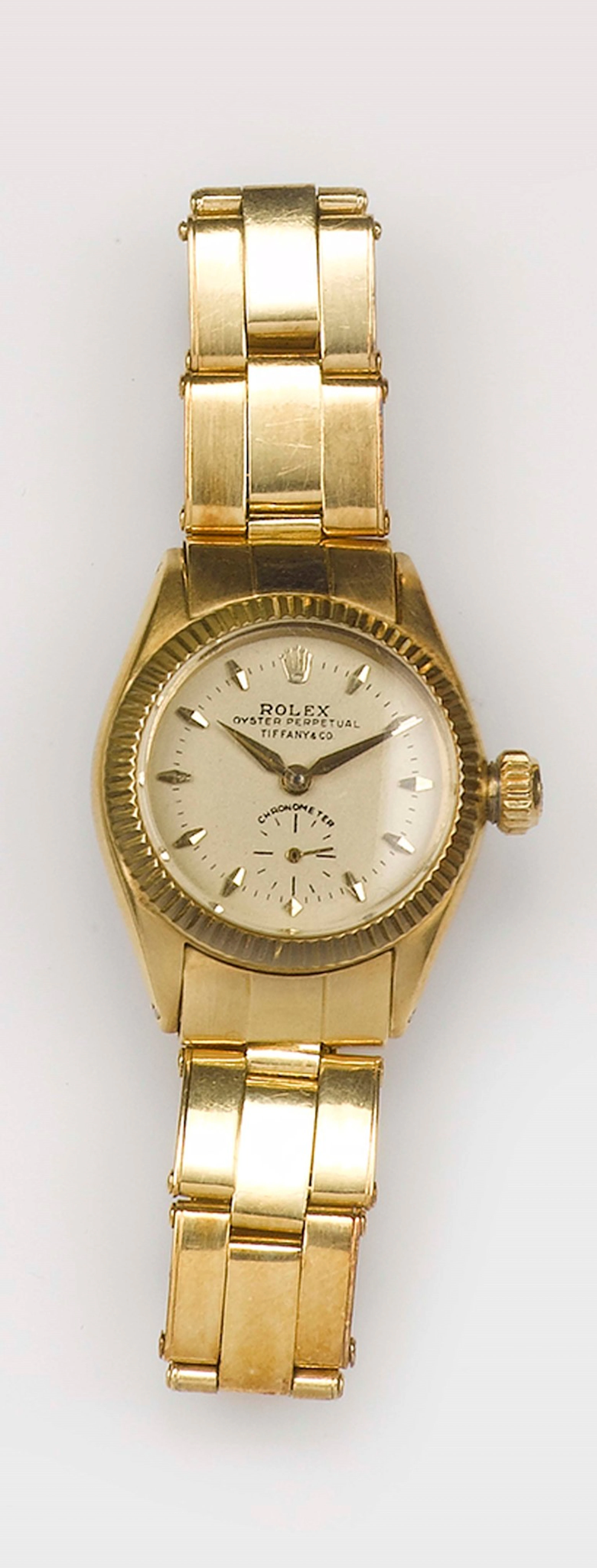 Rolex, oyster perpetual Tiffany&co., orologio da polso