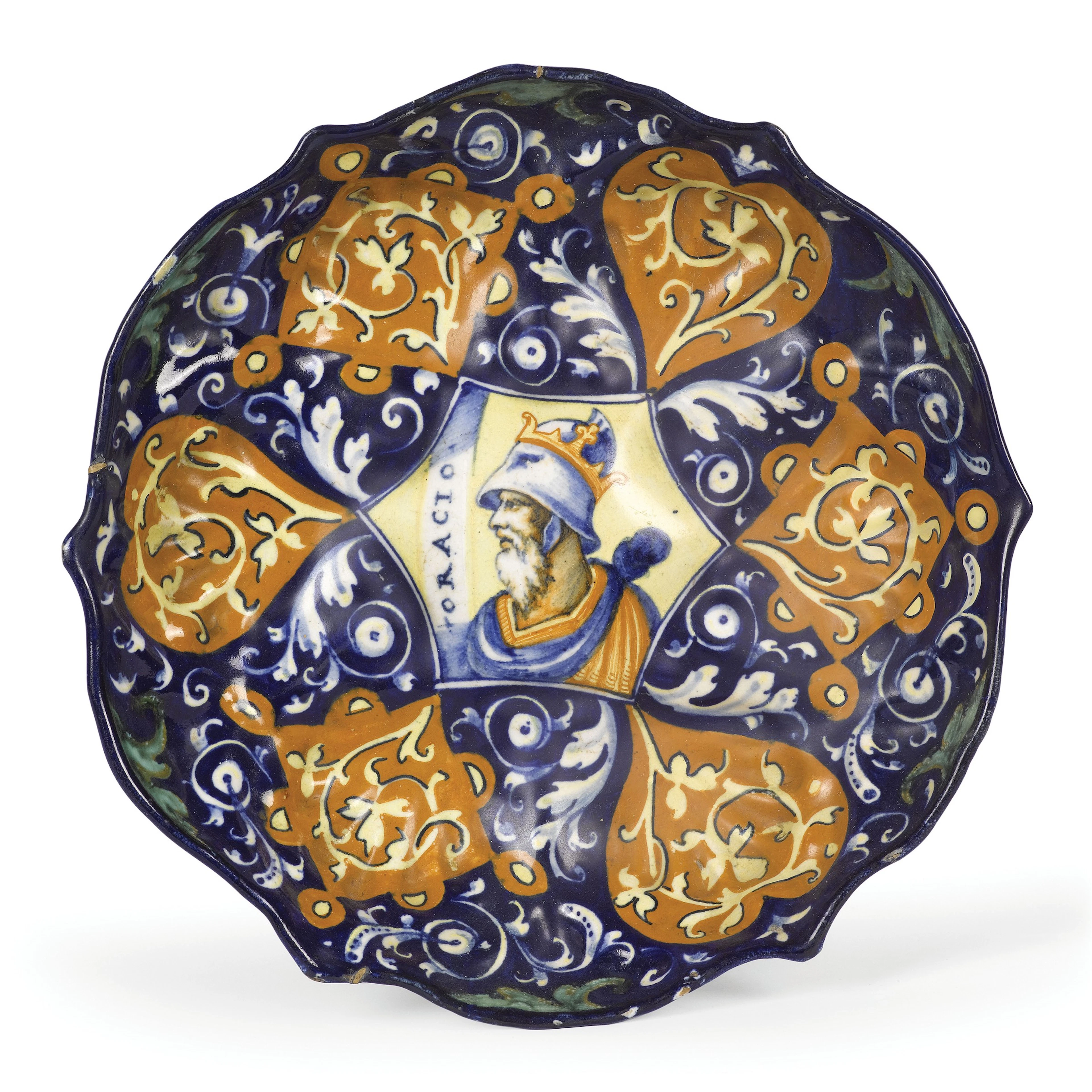 Coppa Faenza, 1550- 60.