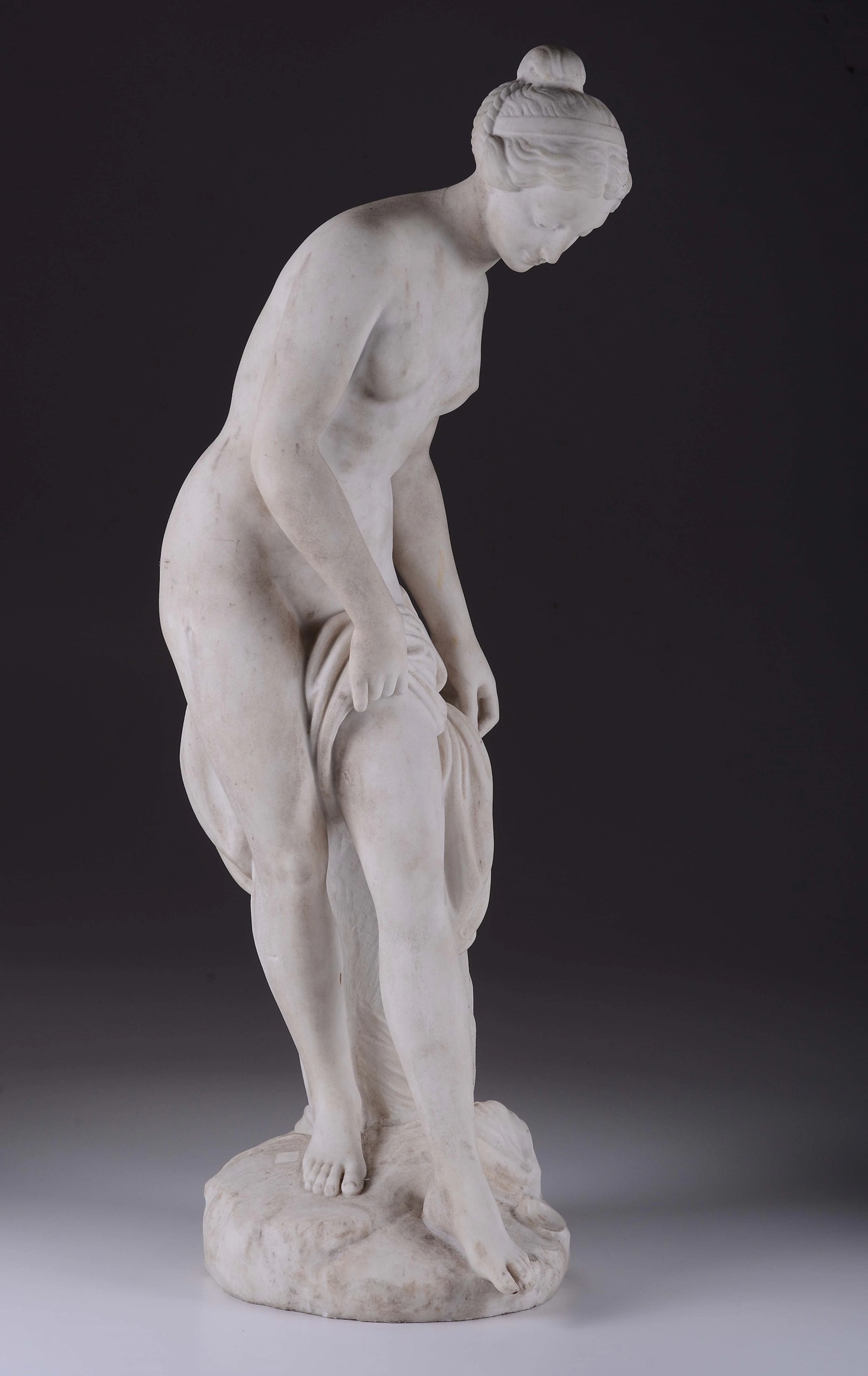 Scultura raffigurante Venere in marmo bianco, Roma XIX Secolo