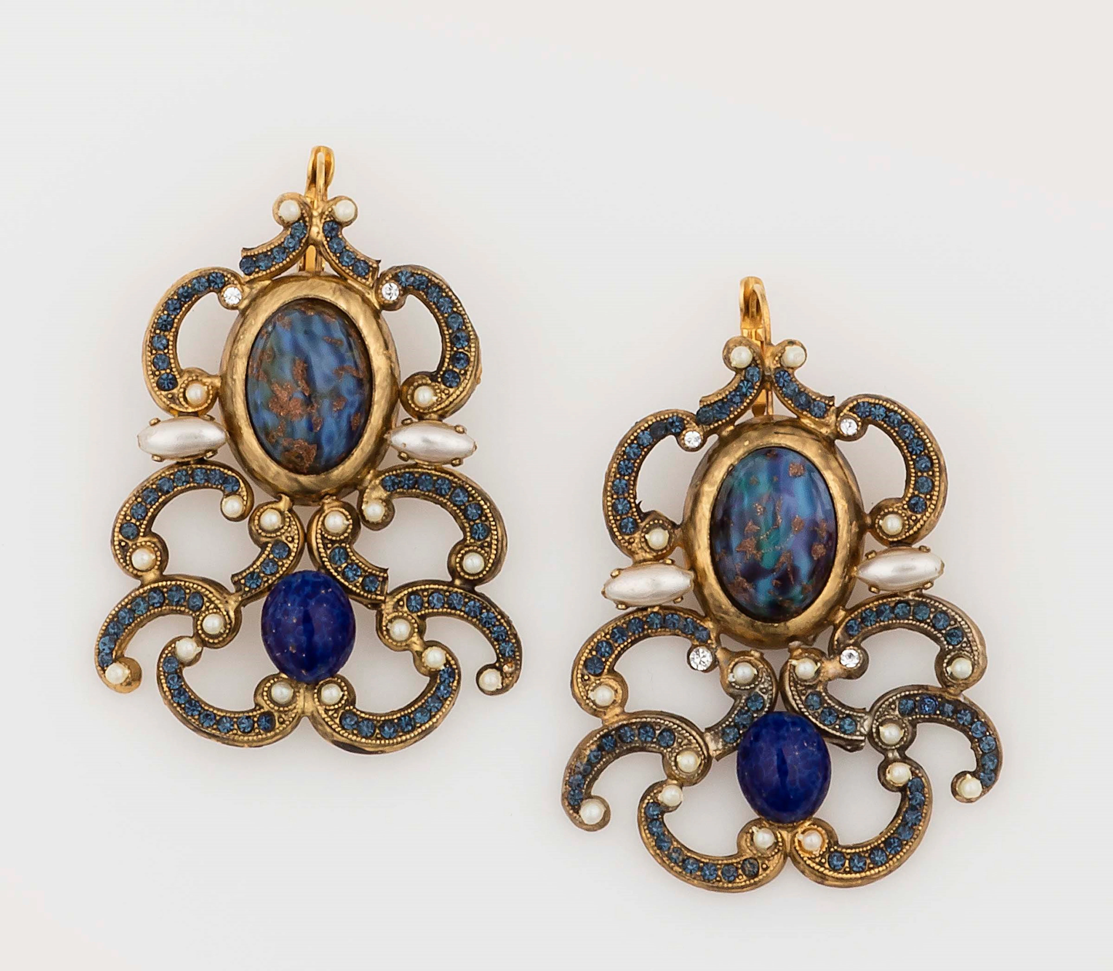 Ornella Bijoux, orecchini a buco, anni '60
