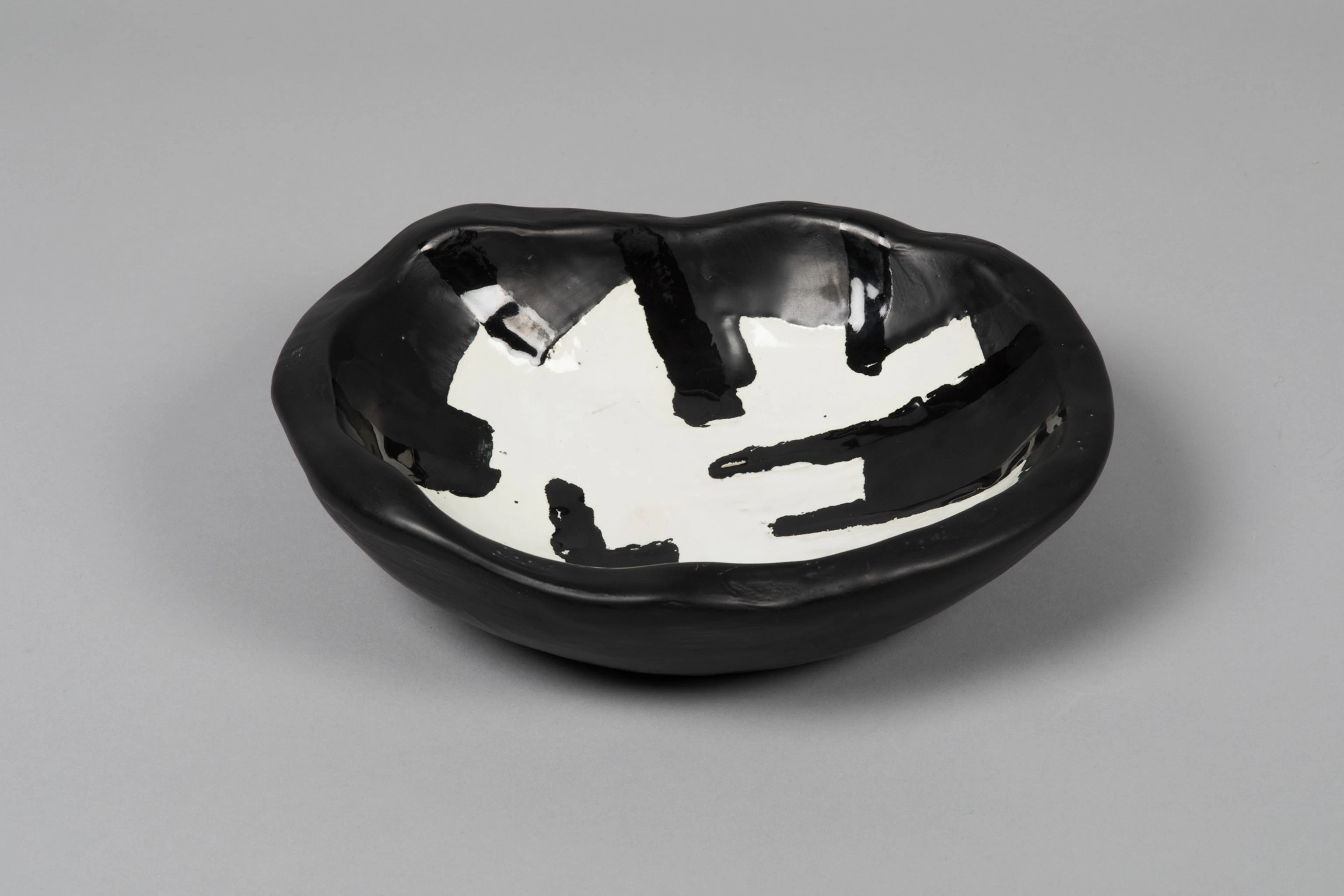 Franco Meneguzzo, Danese, Milano, 1956-1958 ca. A large bowl in glazed
