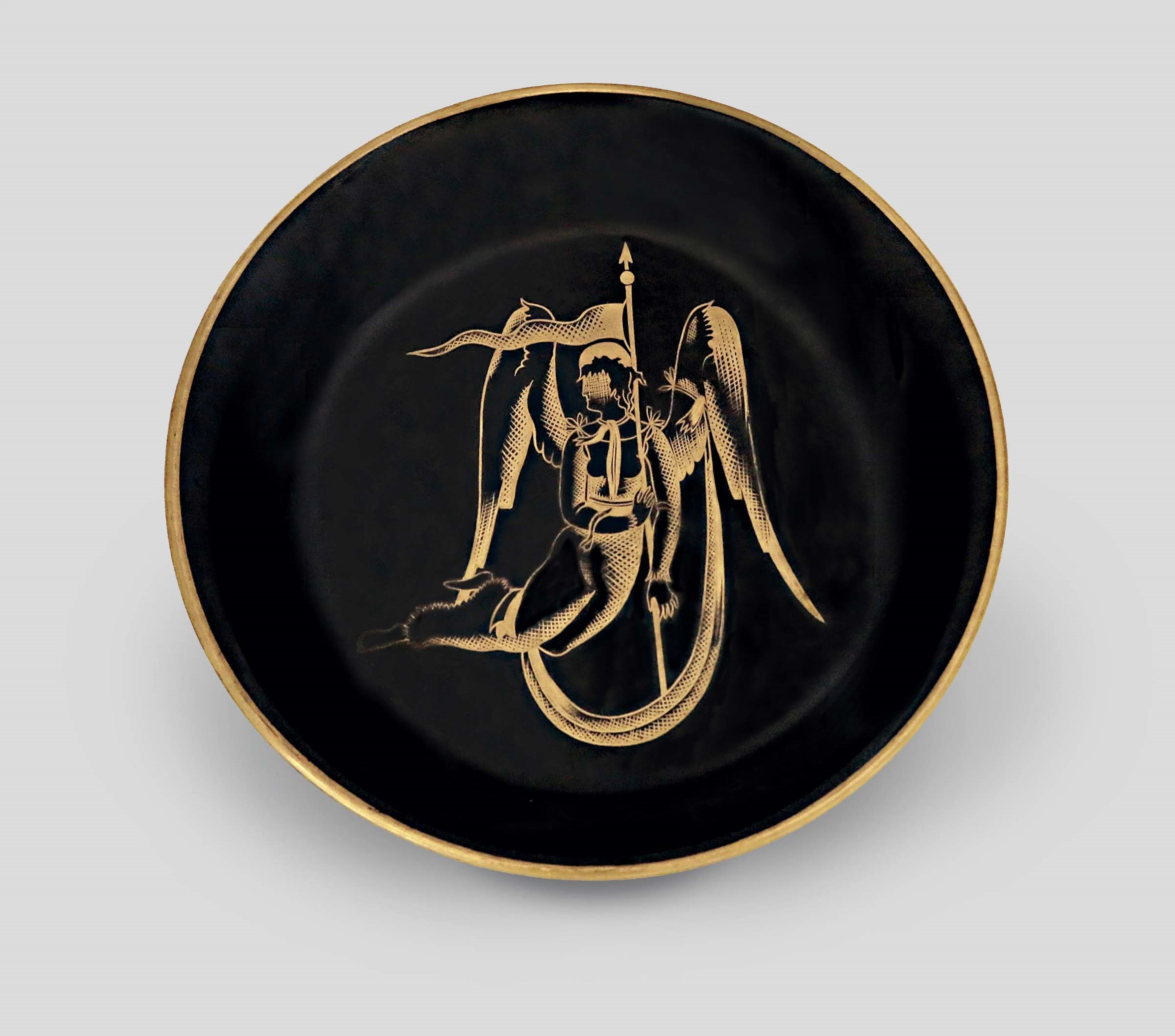 Gio Ponti, Richard Ginori, San Cristoforo, Milano, 1930 ca. A plate
