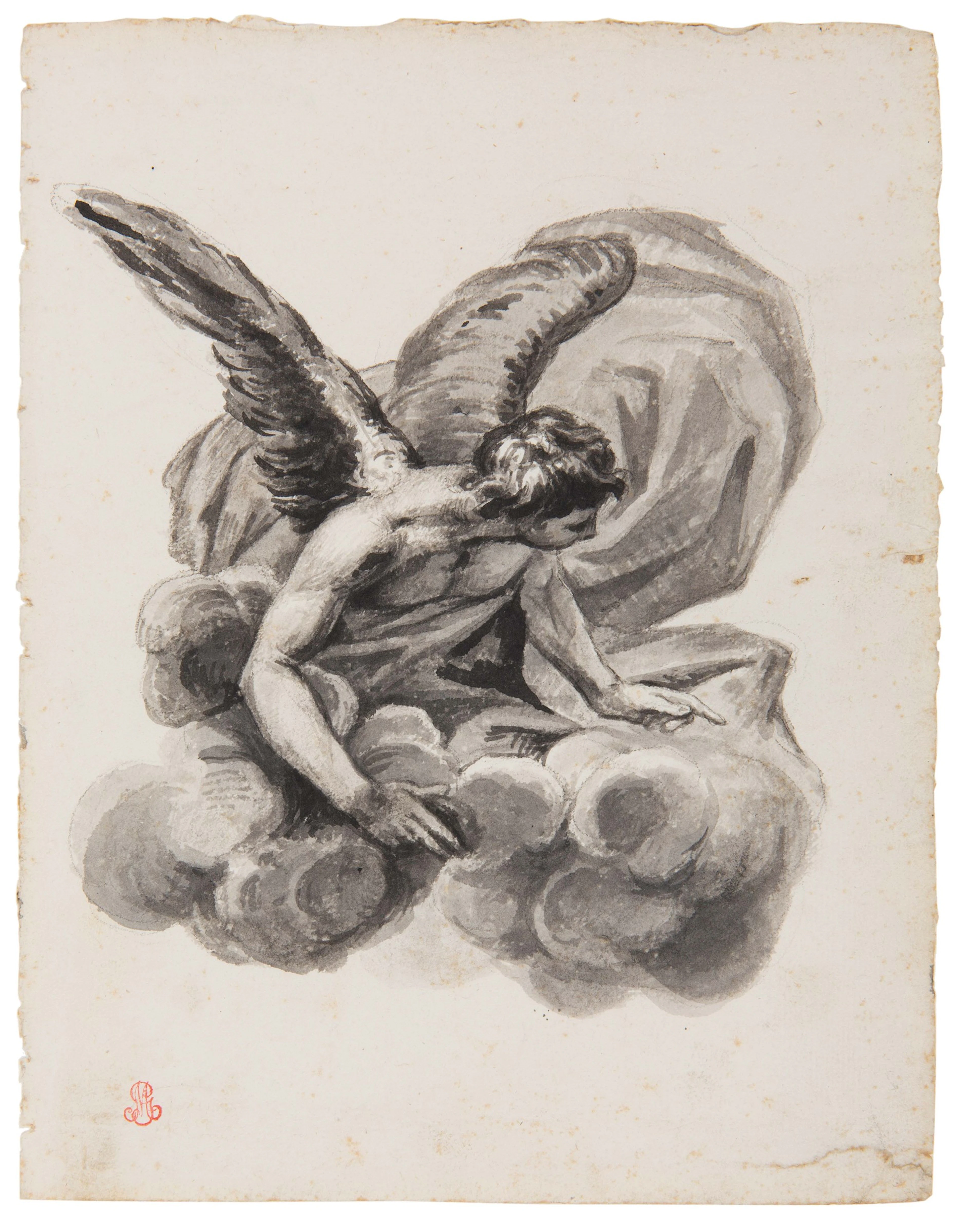Lotto di due disegni