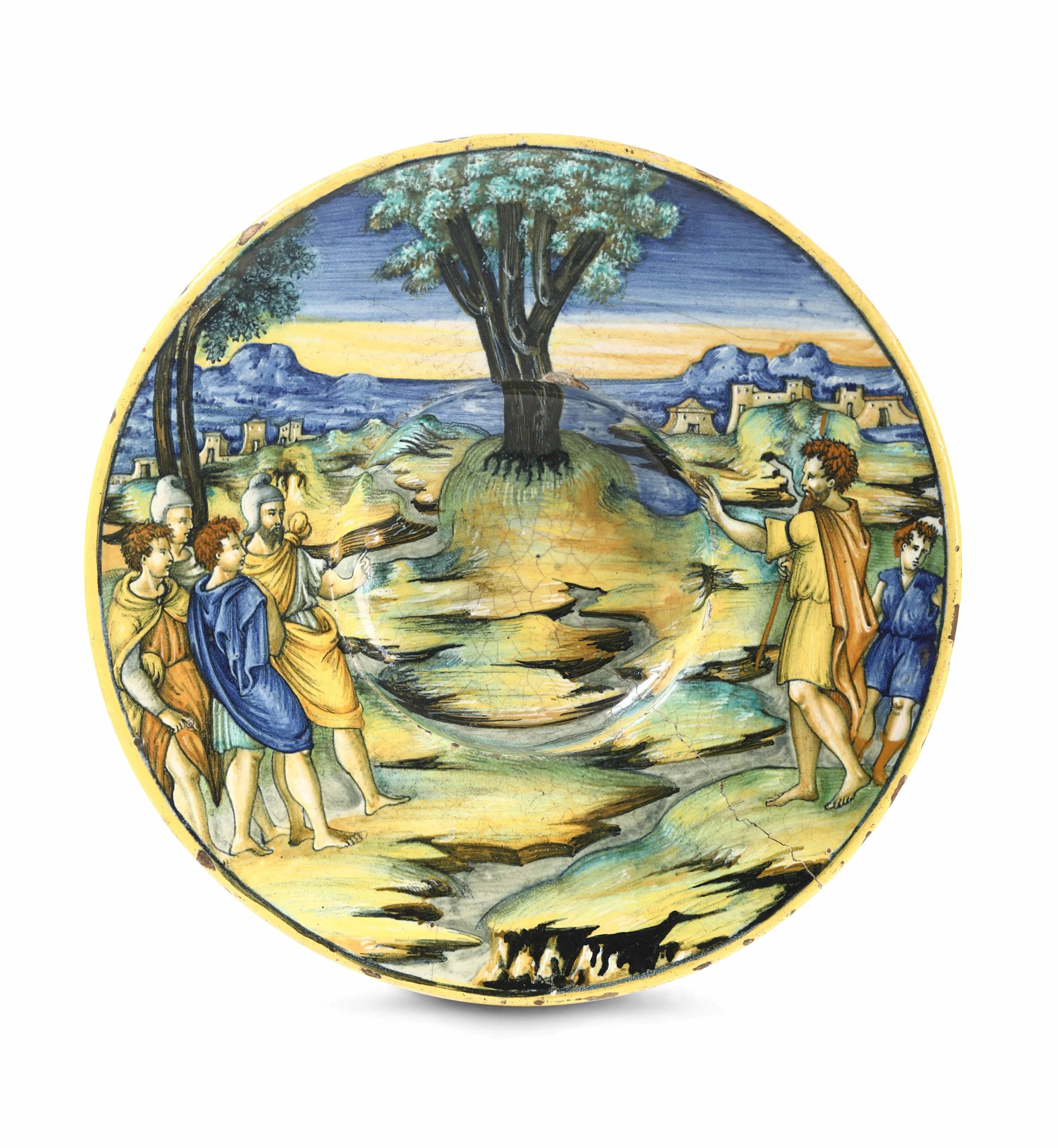 Piatto Probabilmente Urbino, seconda met� del XVI secolo