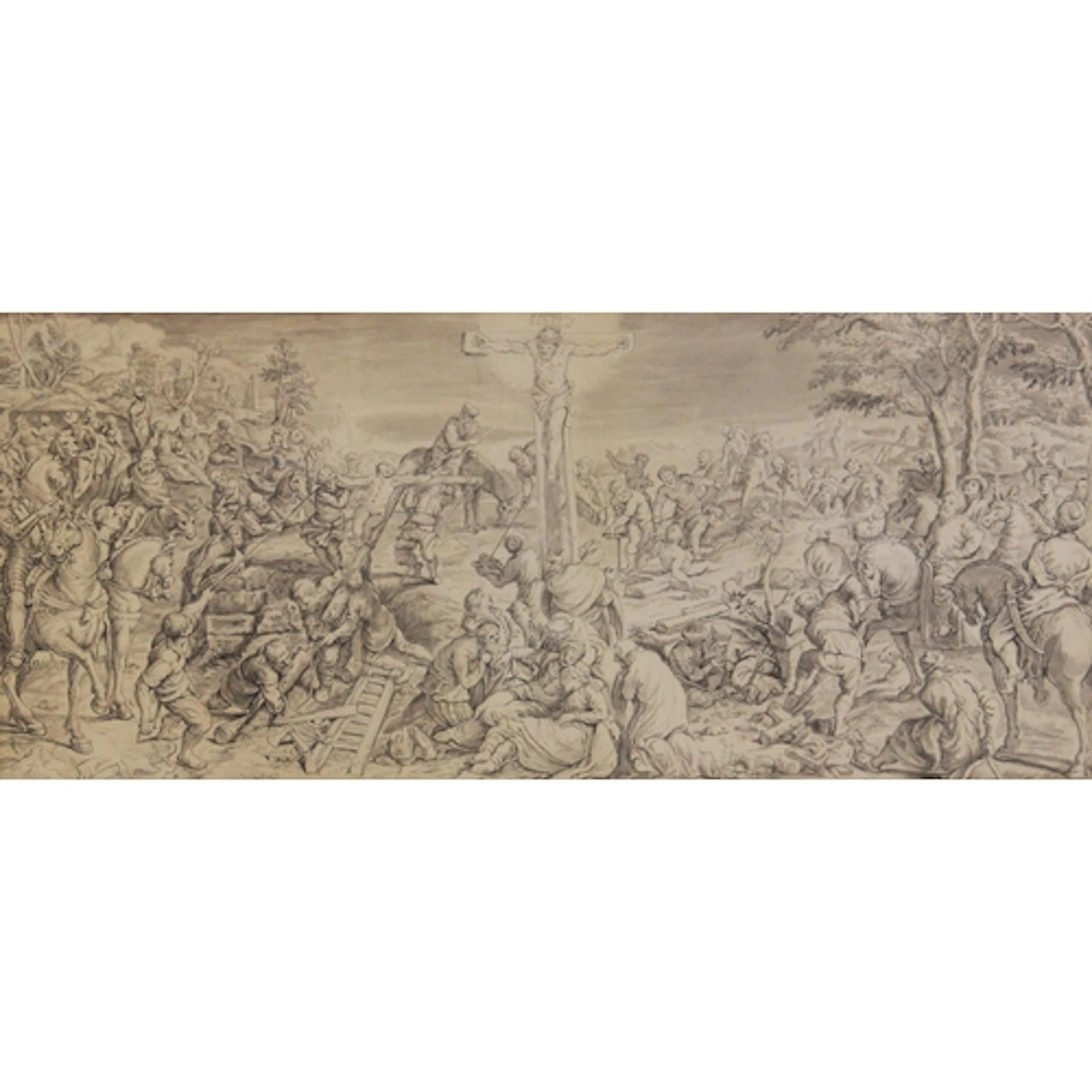 After Jacopo Tintoretto (Italian 1518-1594), A study of 'Th...