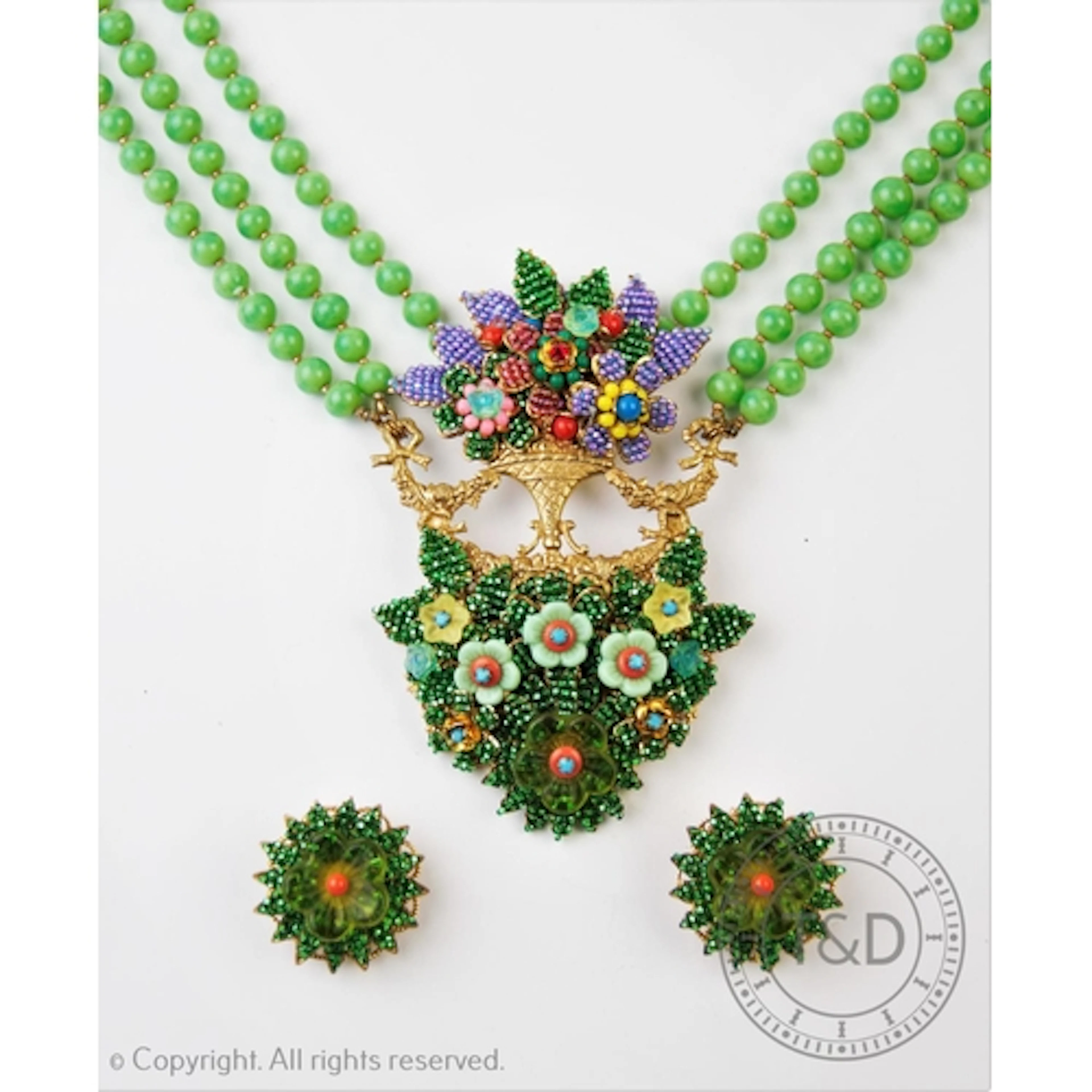 A suite of jewellery by Stanley Hagler New York, comprising ...