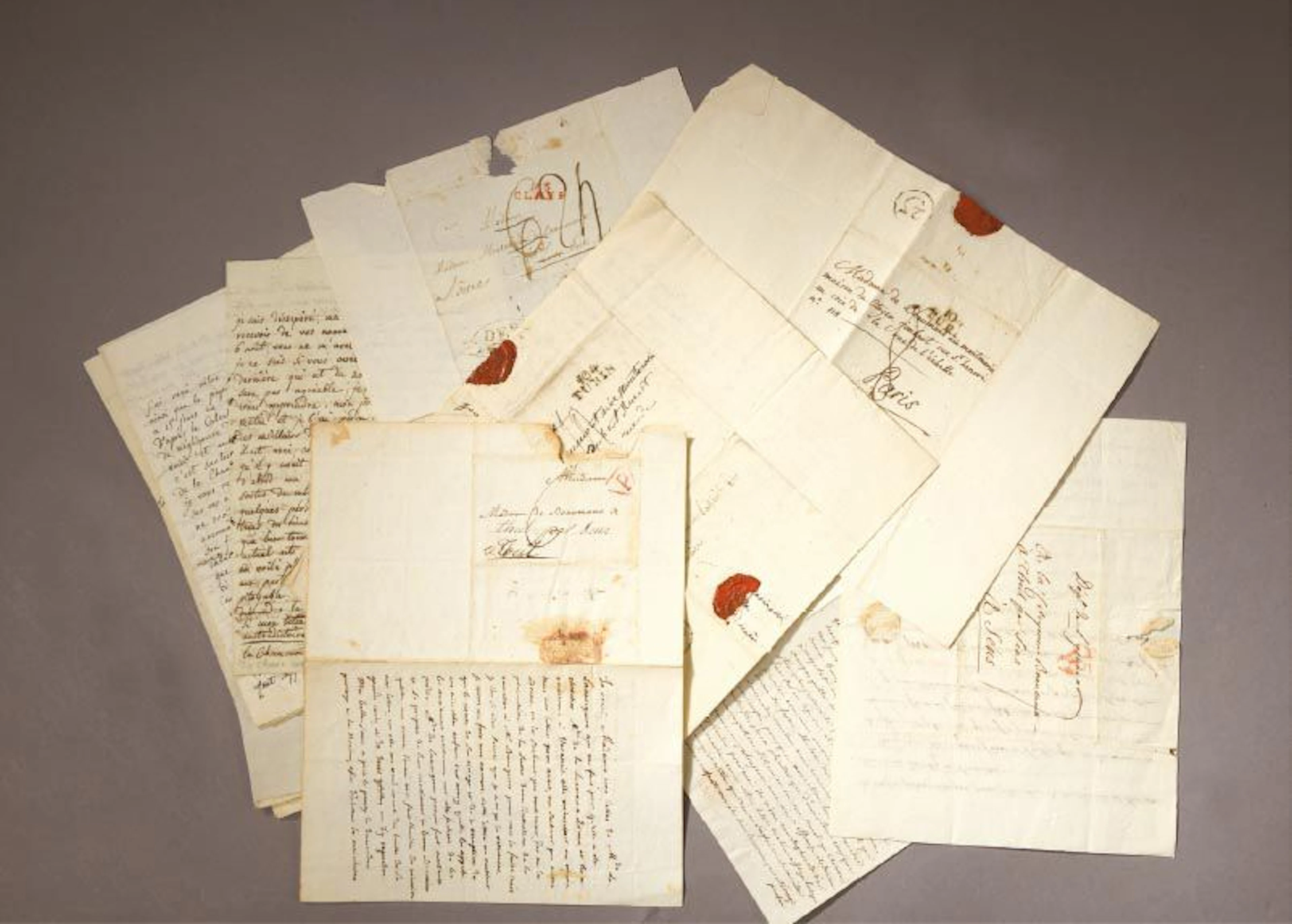 [Famille et autour de Pauline de BEAUMONT].... - Lot 4 - Brissonneau