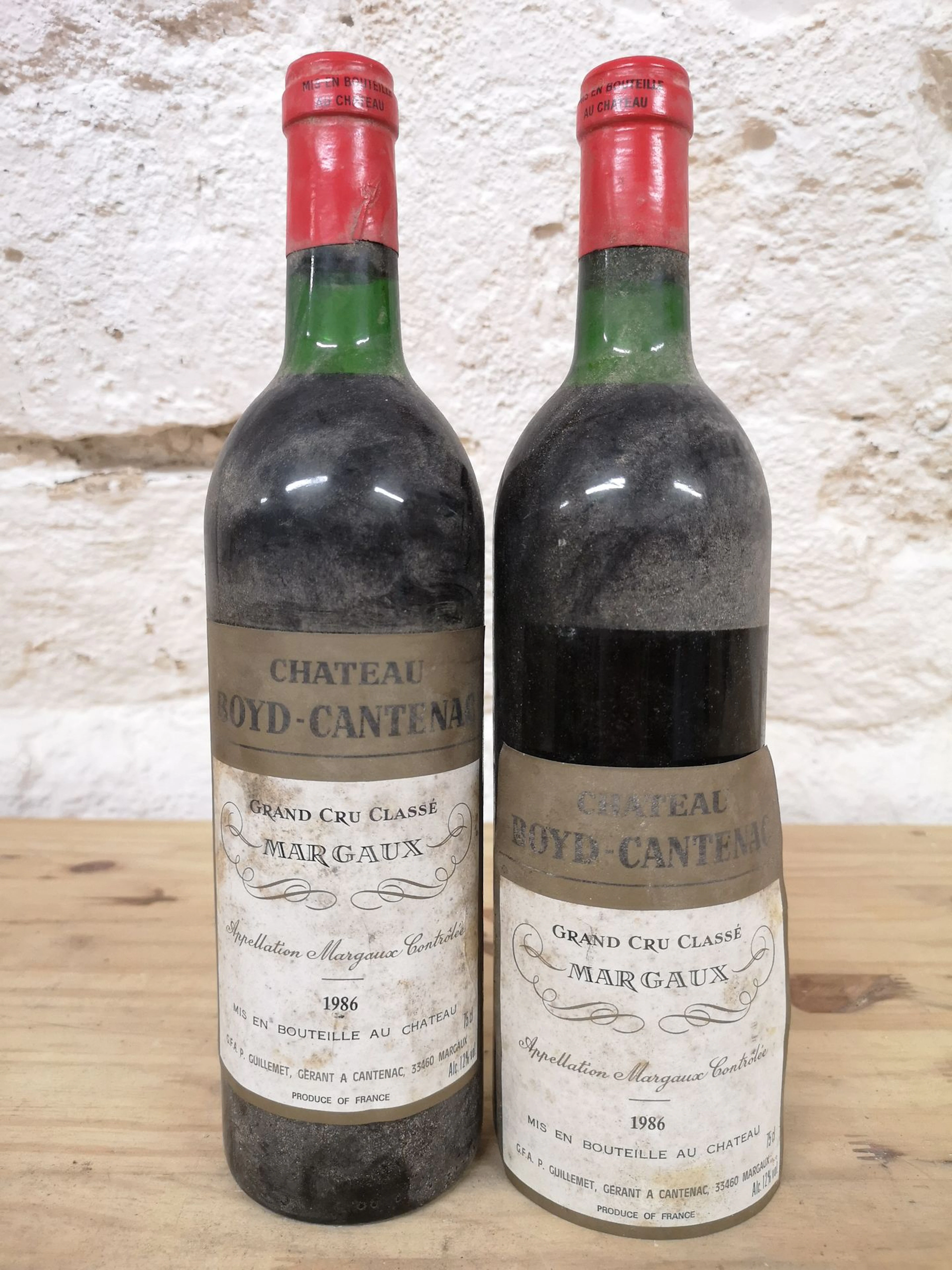 DEUX BOUTEILLES Château Boyd-Cantenac, troisième... - Lot 132 - Brissonneau