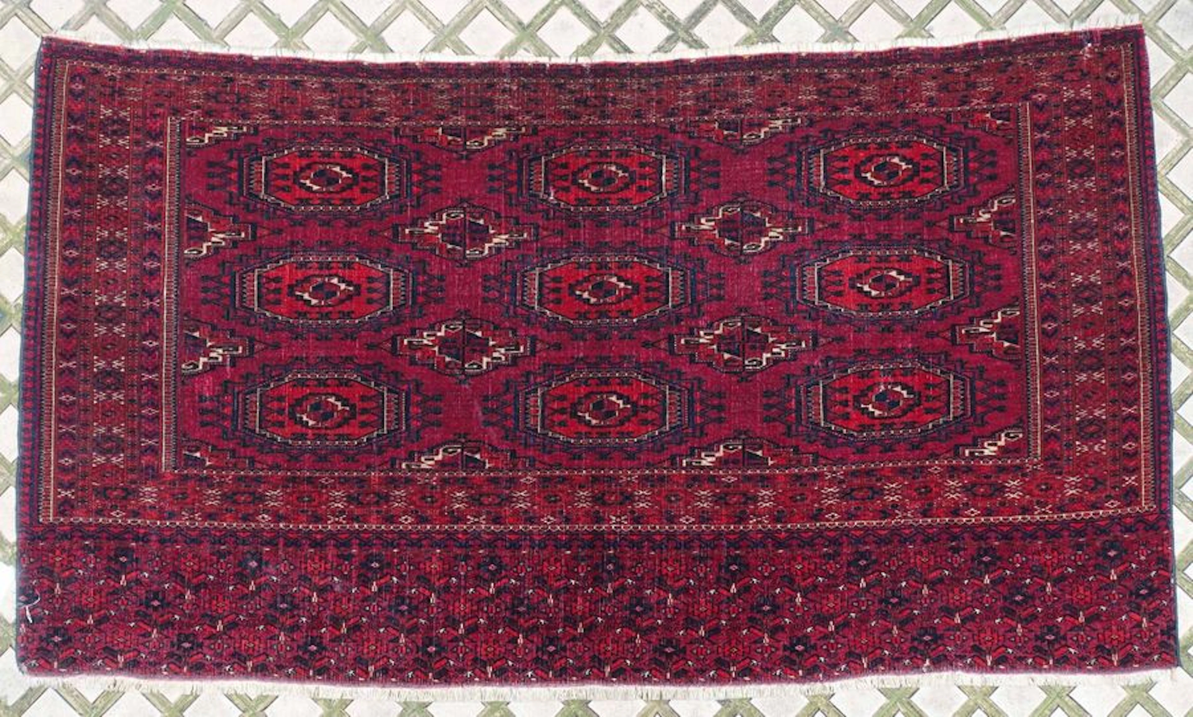 TCHOUVAL TEKKE BOUKHARA (Turkmène), fin du XIXe siècle
