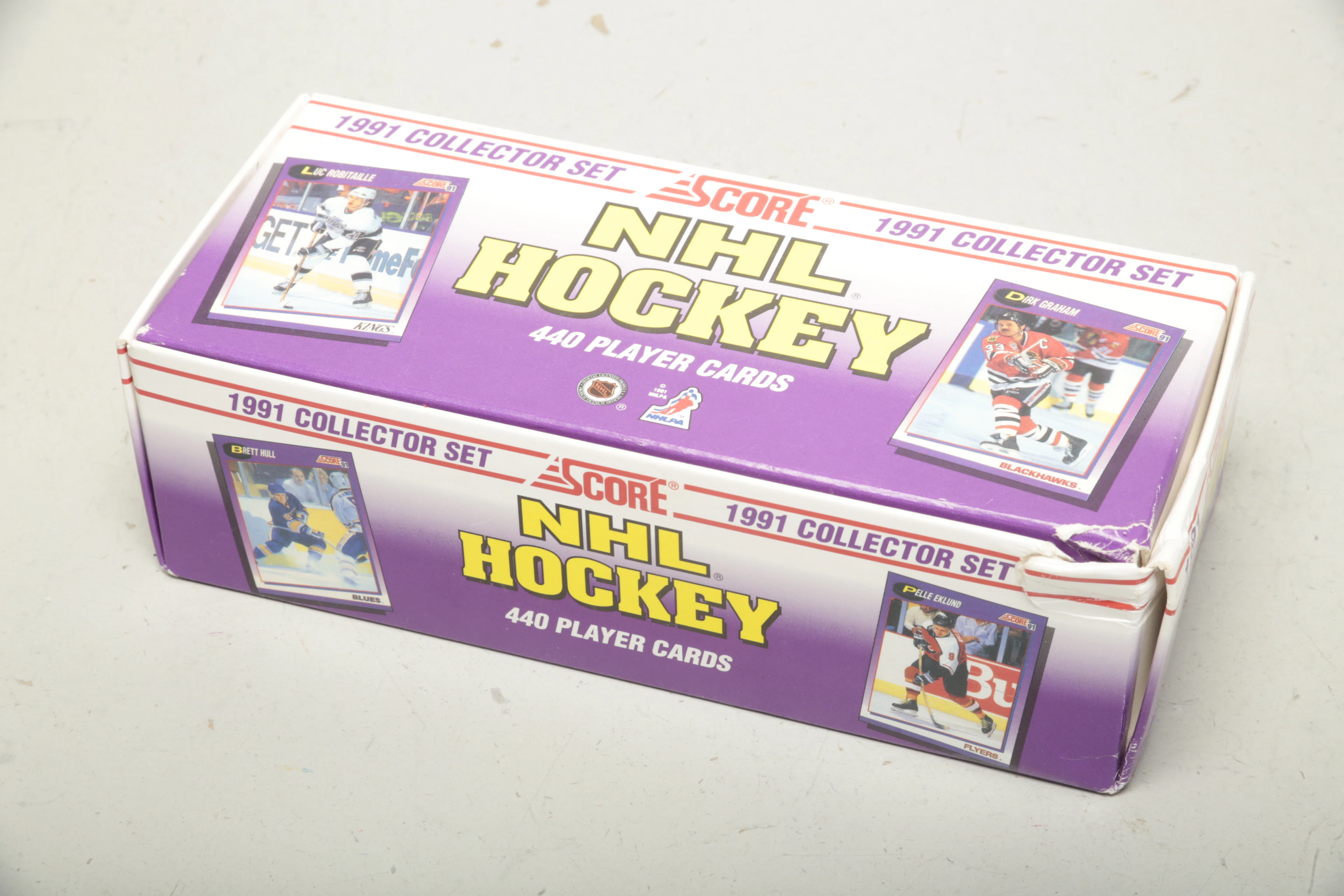 Samlarkort NHL Hockey, 1991 collector set, 440 kort