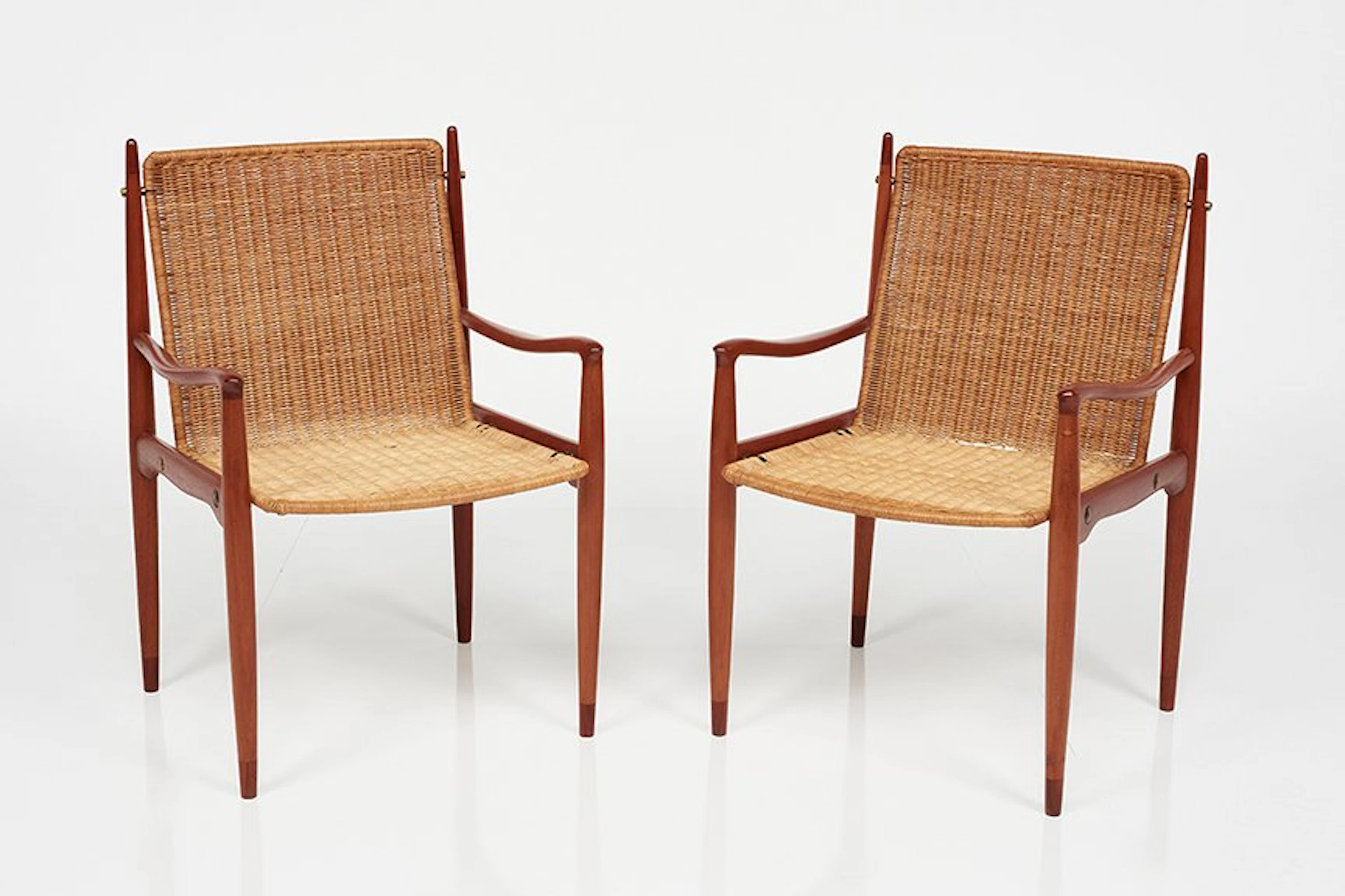 Pair of armchairs, 1950s