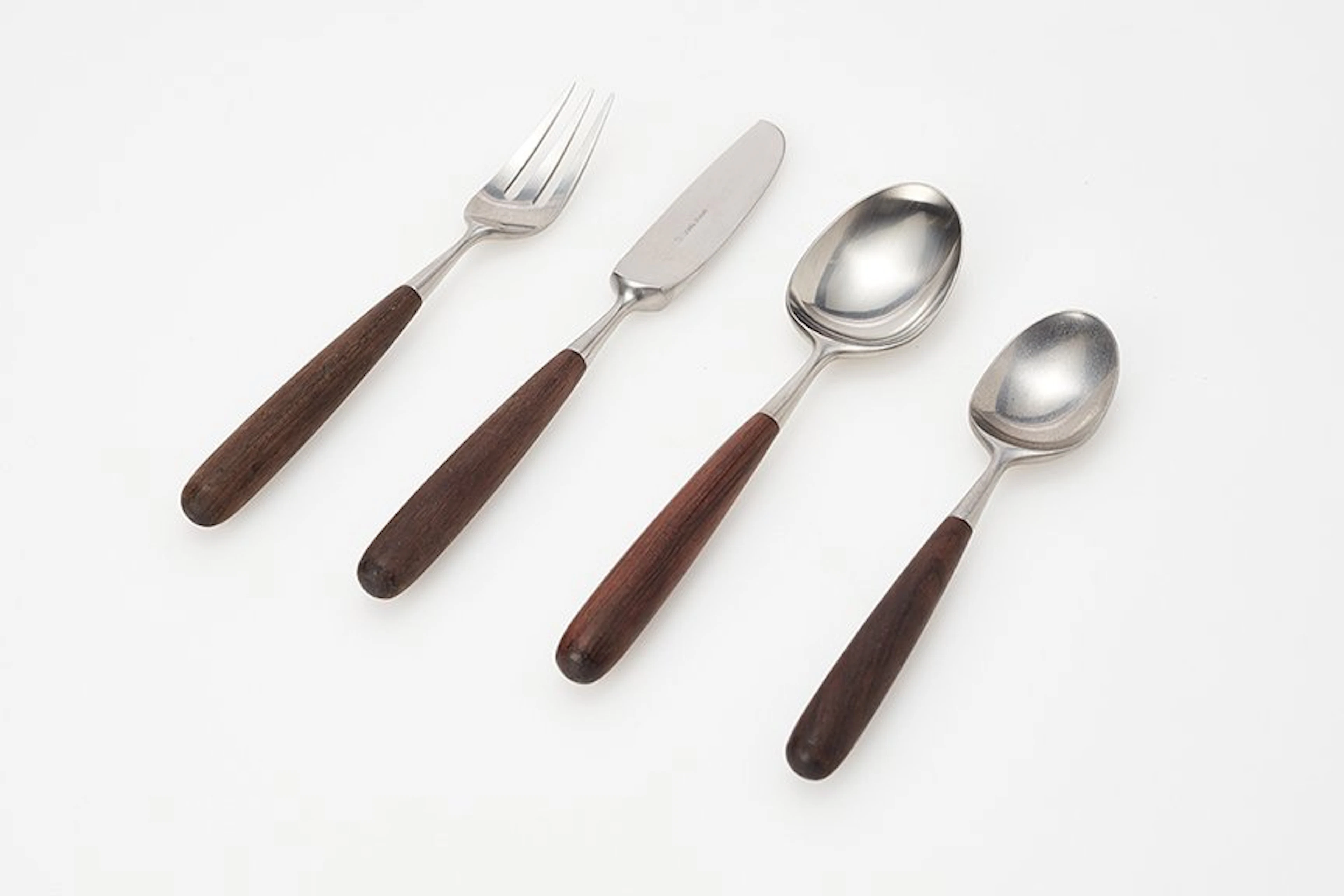 Four-piece 'Palisander' flatware service for 12, 1960s