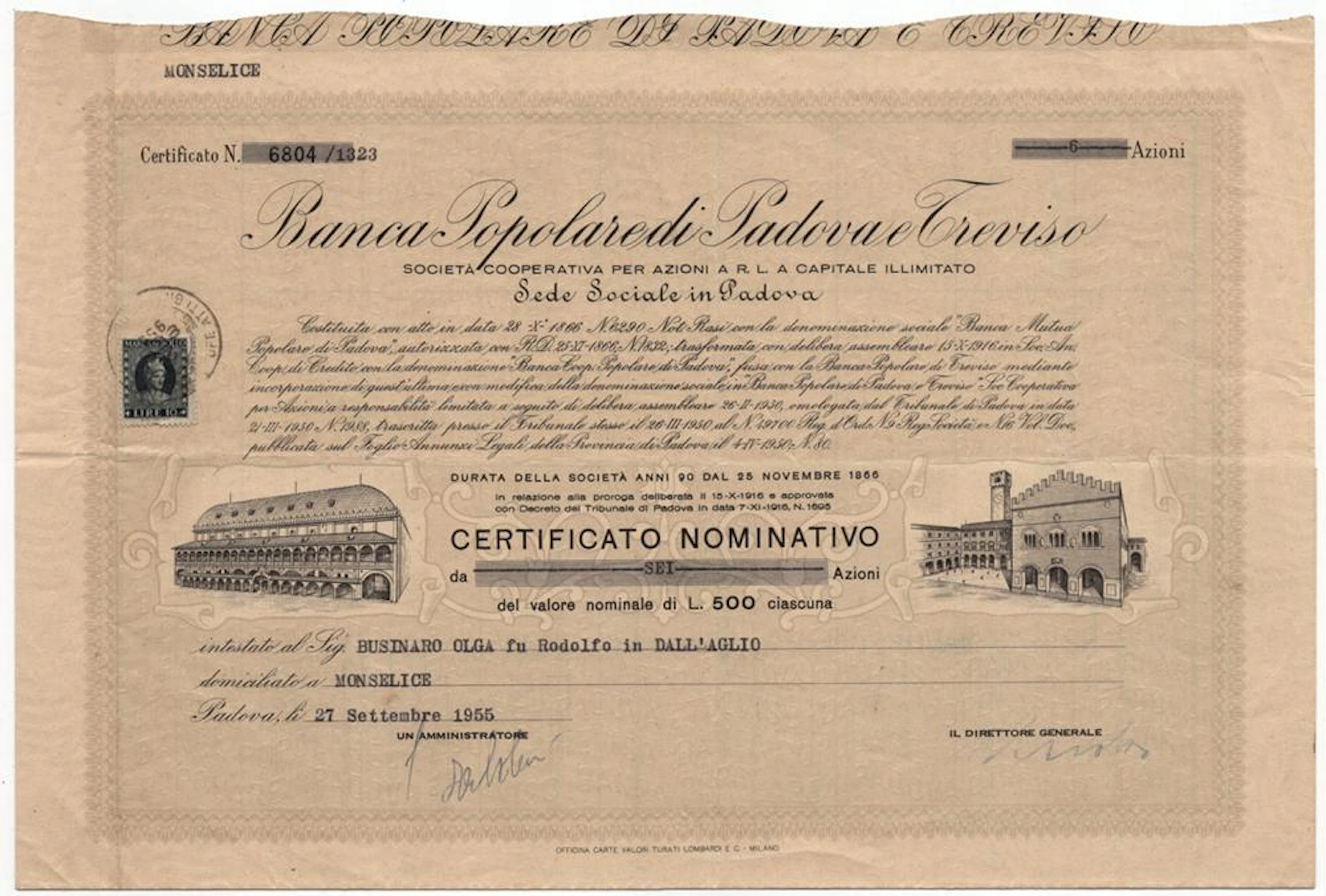 Banca Popolare di Padova e Treviso