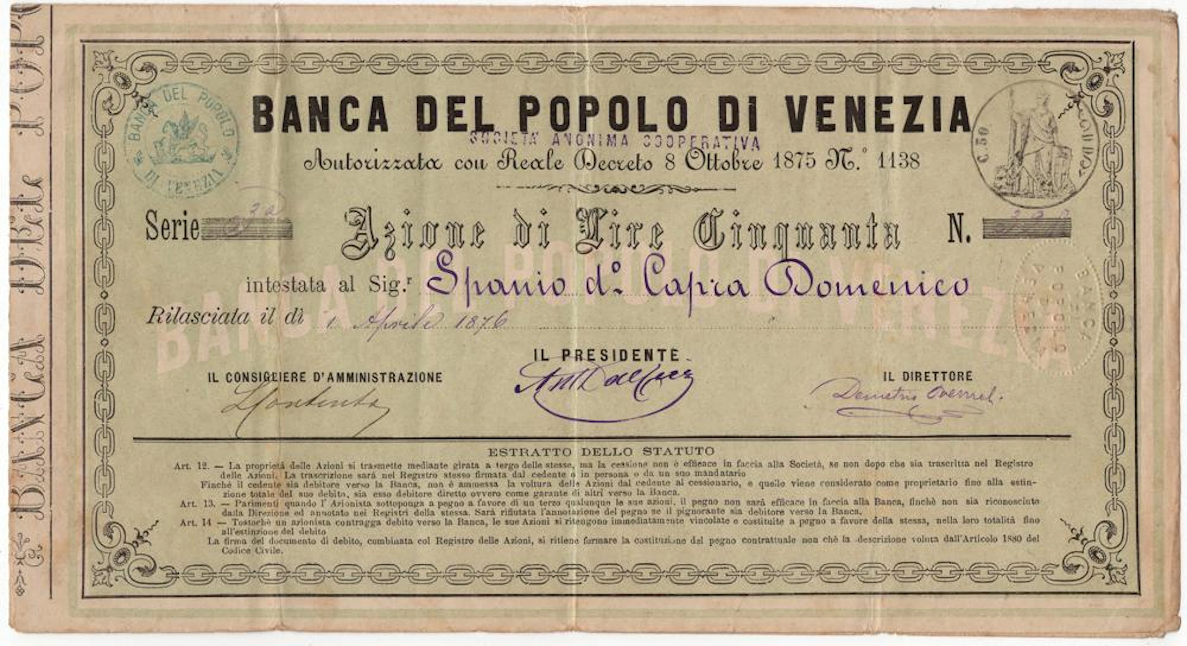 Banca del Popolo di Venezia